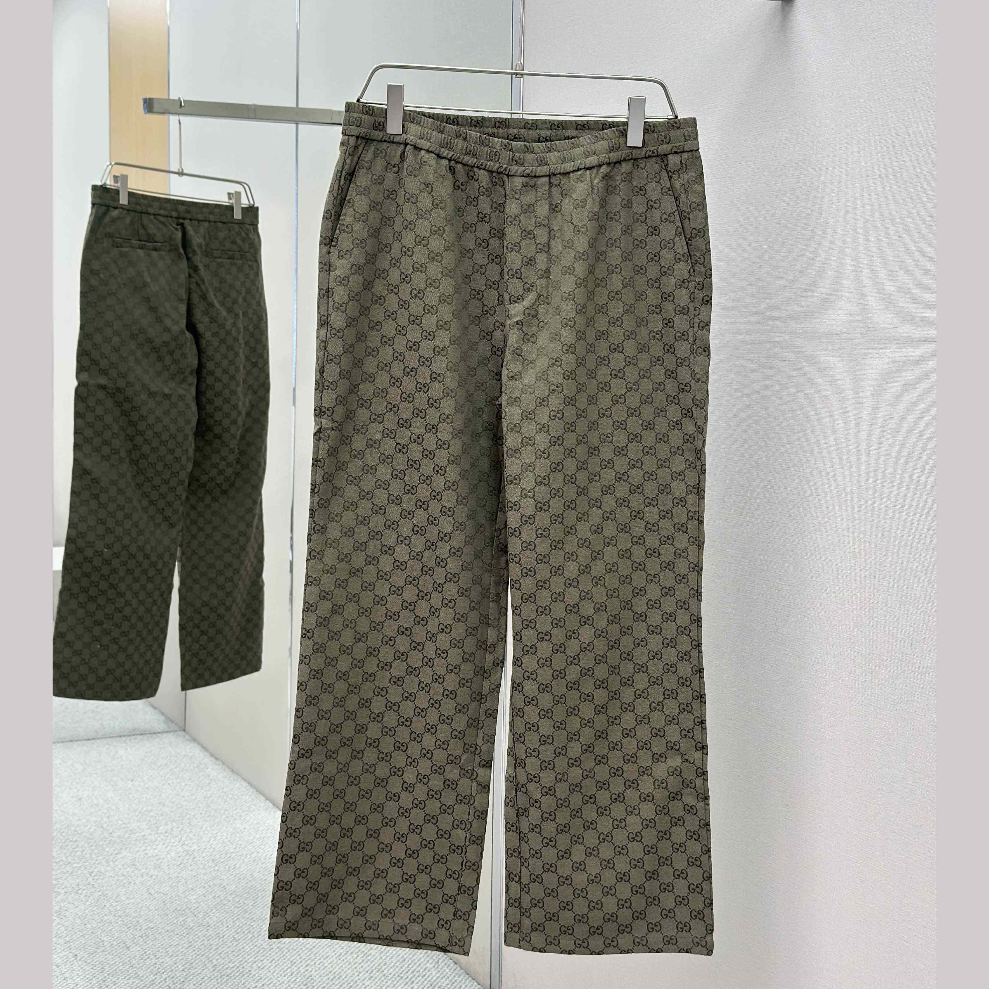 Gucci Black Cotton Pants - DesignerGu