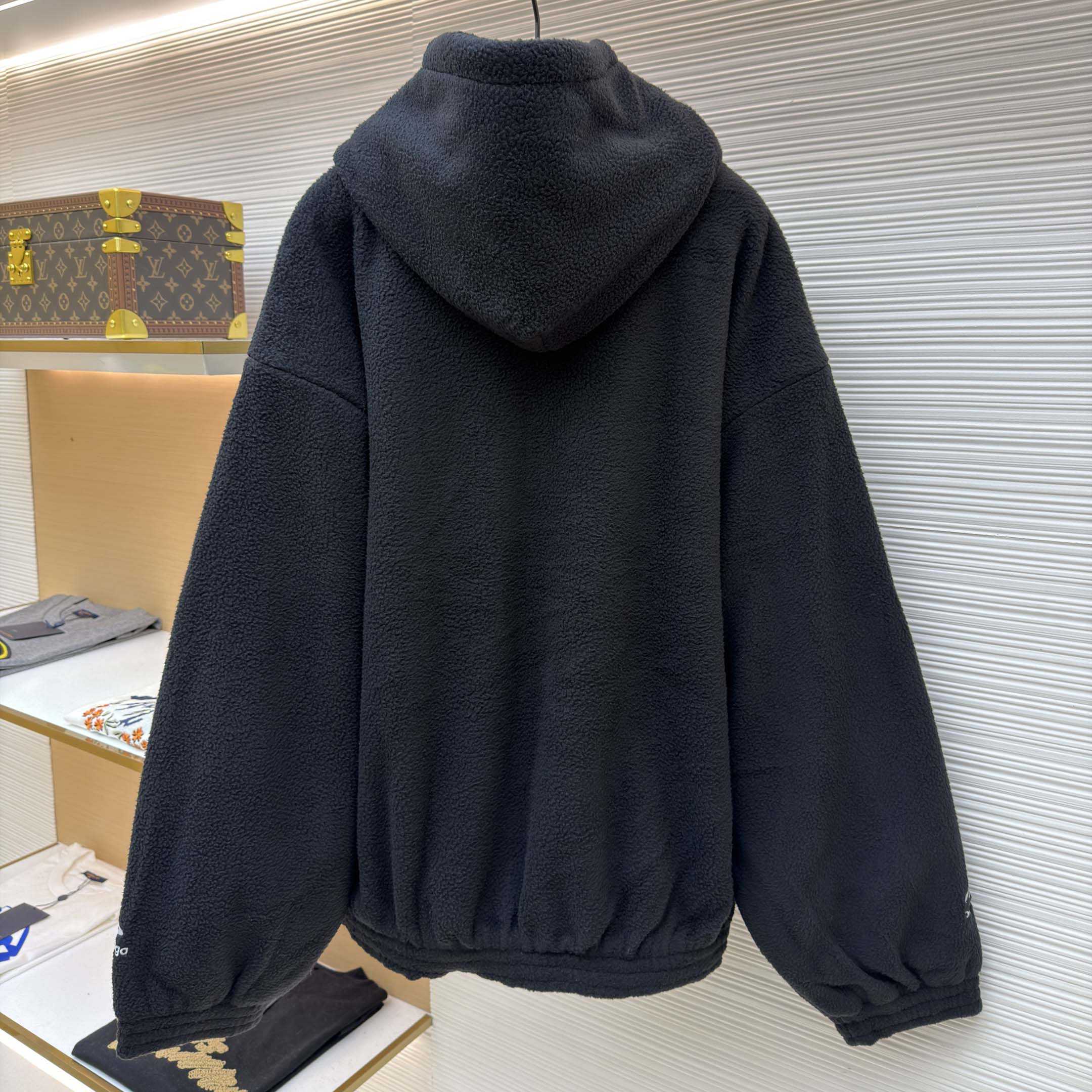 Balenciaga Fleece Sweatshirt  - DesignerGu