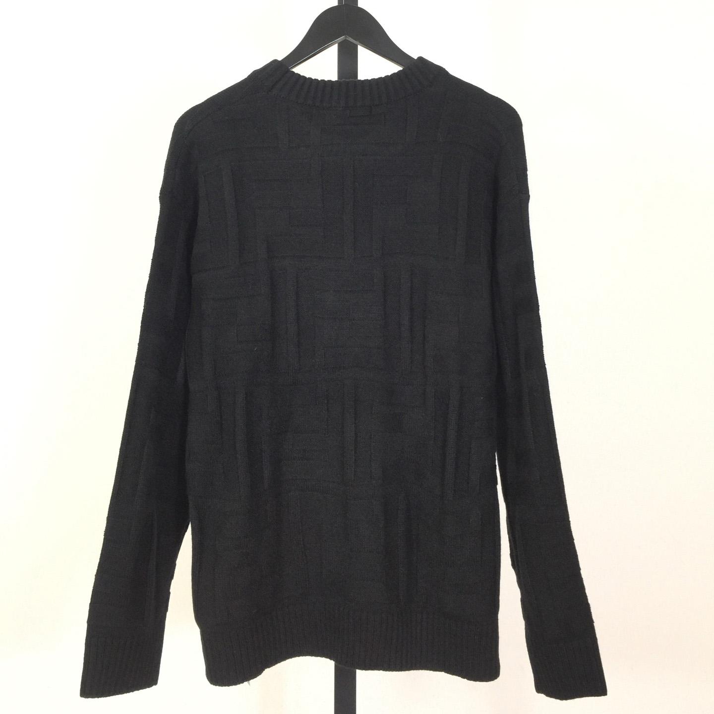 Fendi Black Wool Pullover - DesignerGu