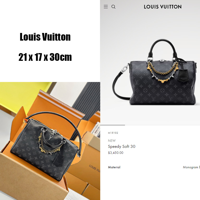 Louis Vuitton Speedy Soft 30   M15102 - DesignerGu