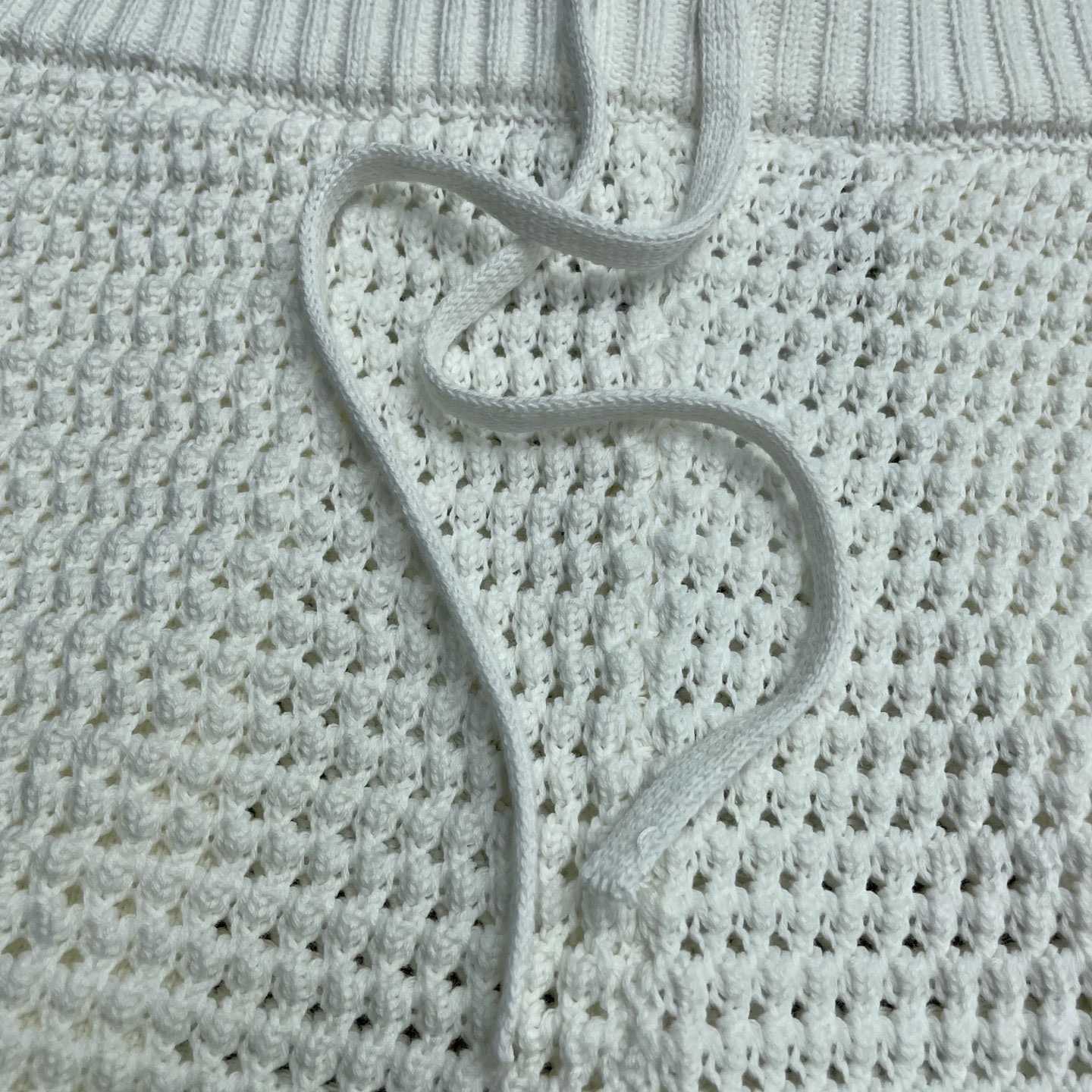 Casablanca Cotton Tennis Crochet Shorts    Z6034 - DesignerGu