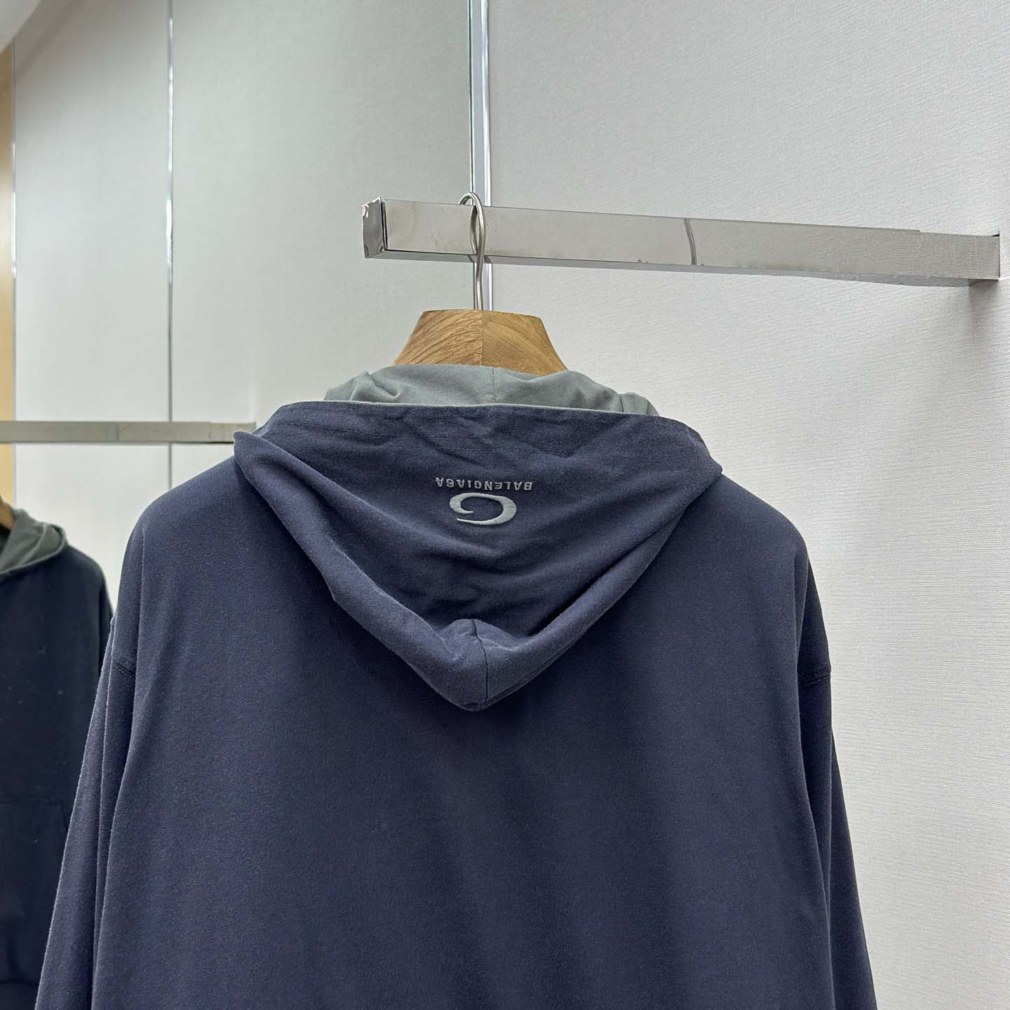 Balenciaga Back Reversible Zip-Up Hoodie - DesignerGu