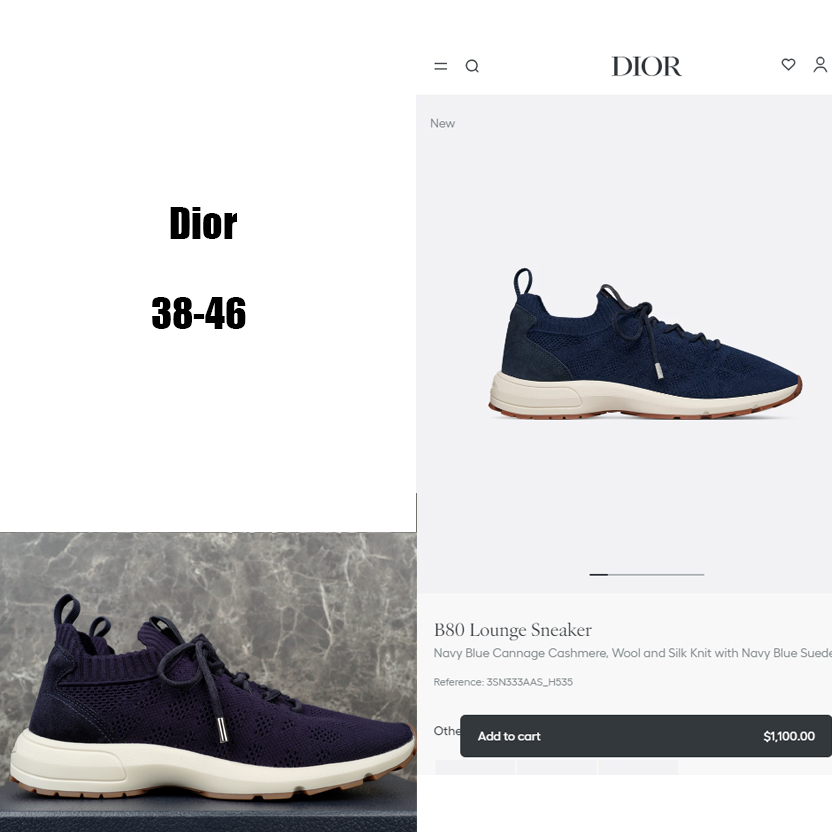 Dior B80 Lounge Sneaker  - DesignerGu