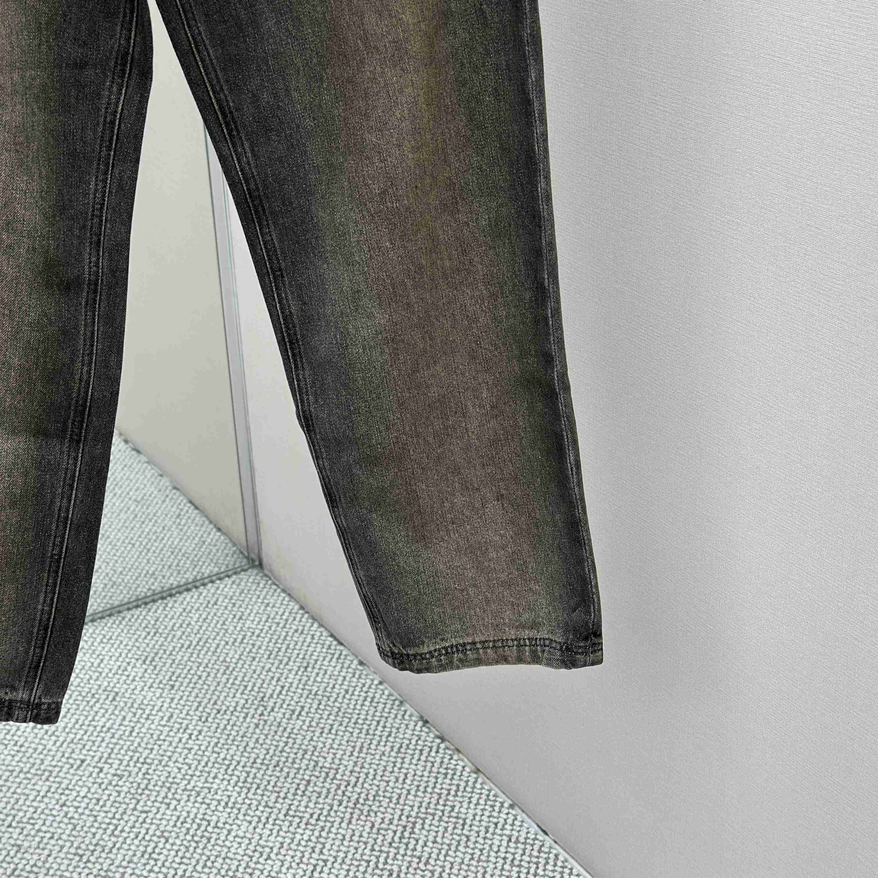 Fendi Grey Overdyed Jeans - DesignerGu