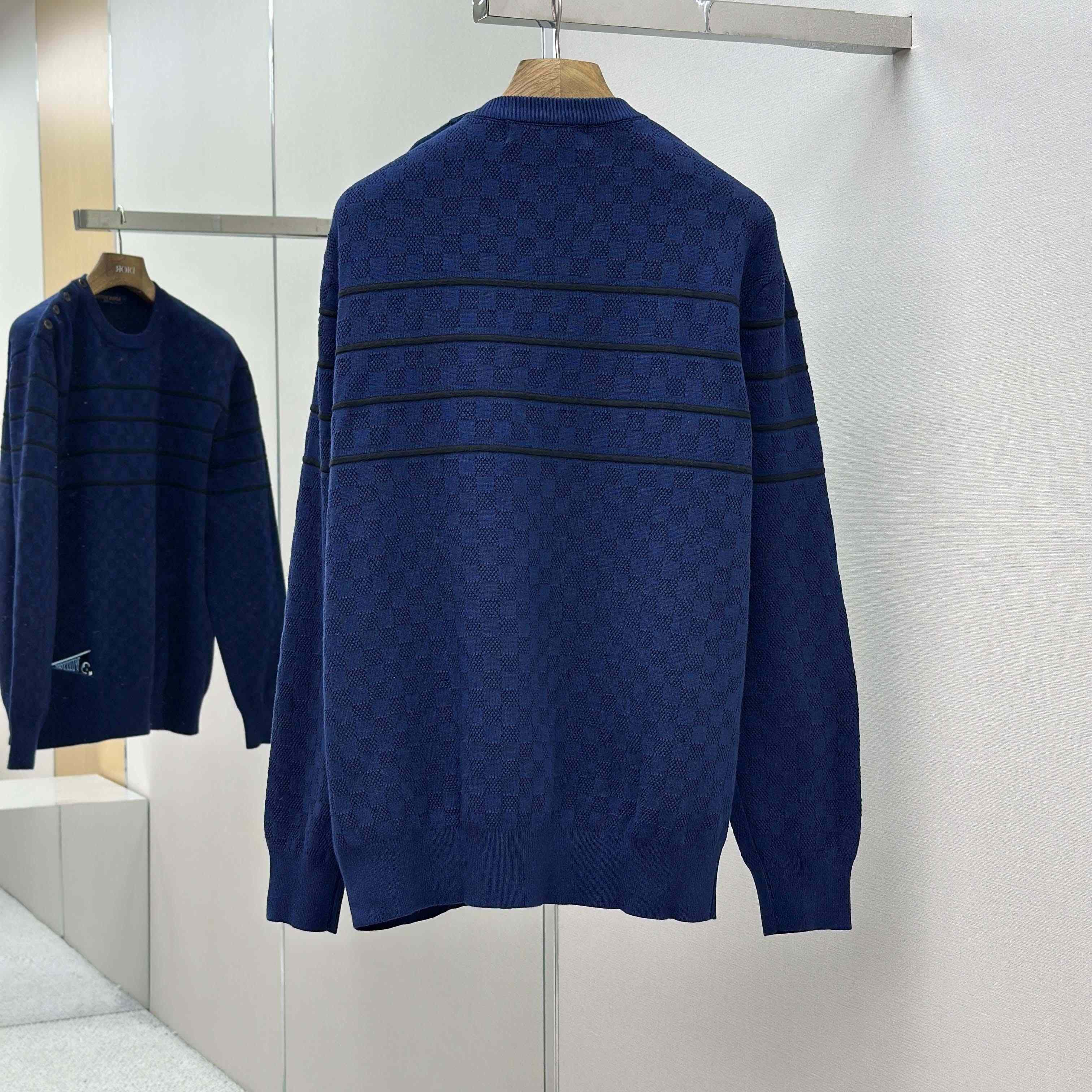 Louis Vuitton Damier Stripes Pullover - DesignerGu