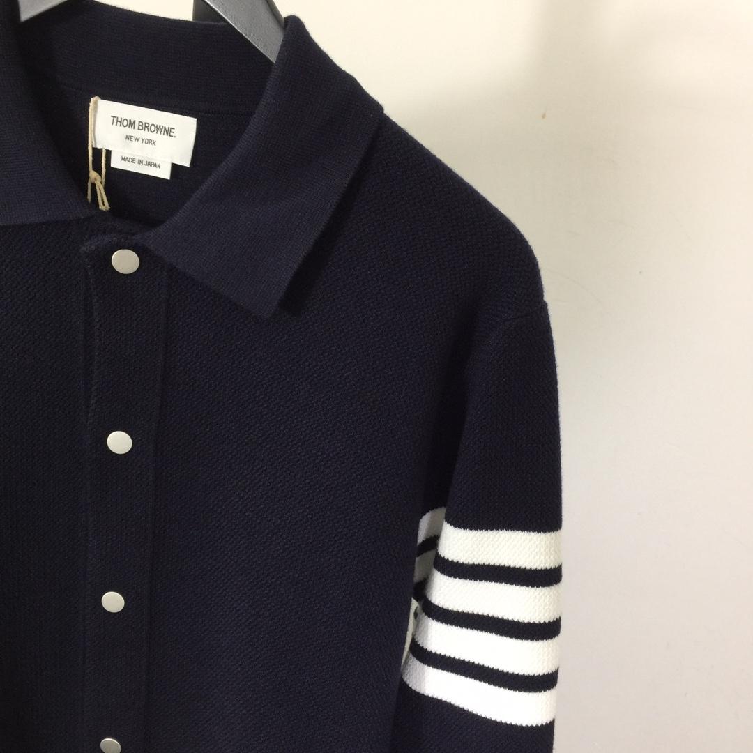 Thom Browne 4-Bar Cardigan - DesignerGu