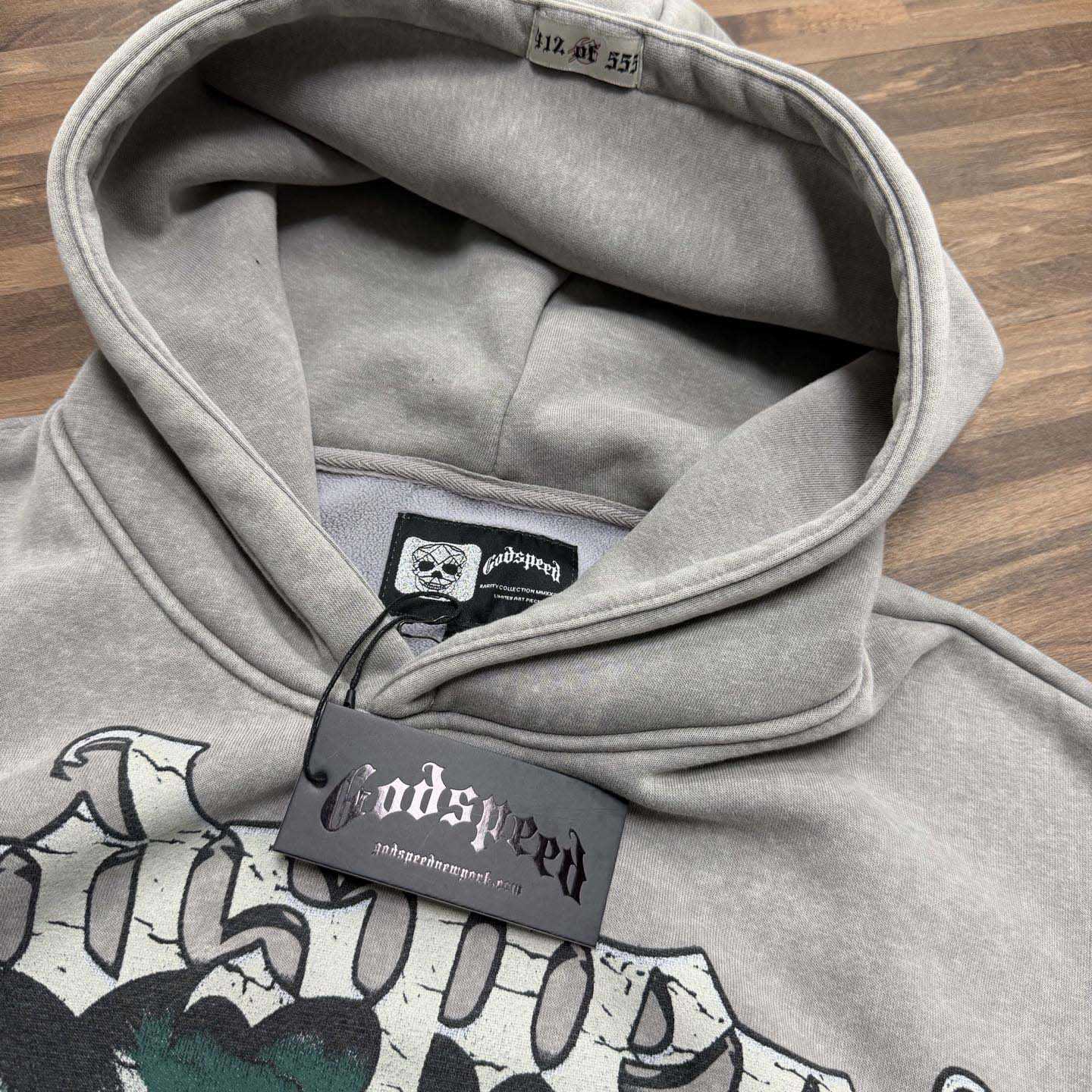 Godspeed Cotton Hoodie - DesignerGu