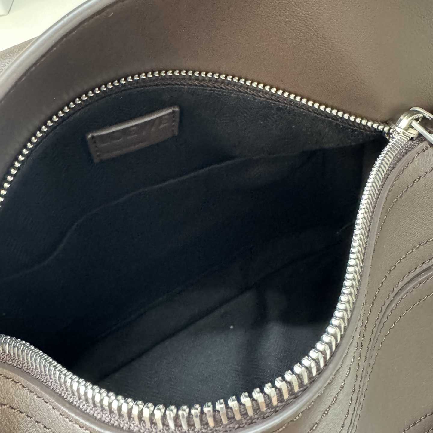 Loewe Small Puzzle Biker Bag In Shiny Calfskin - DesignerGu