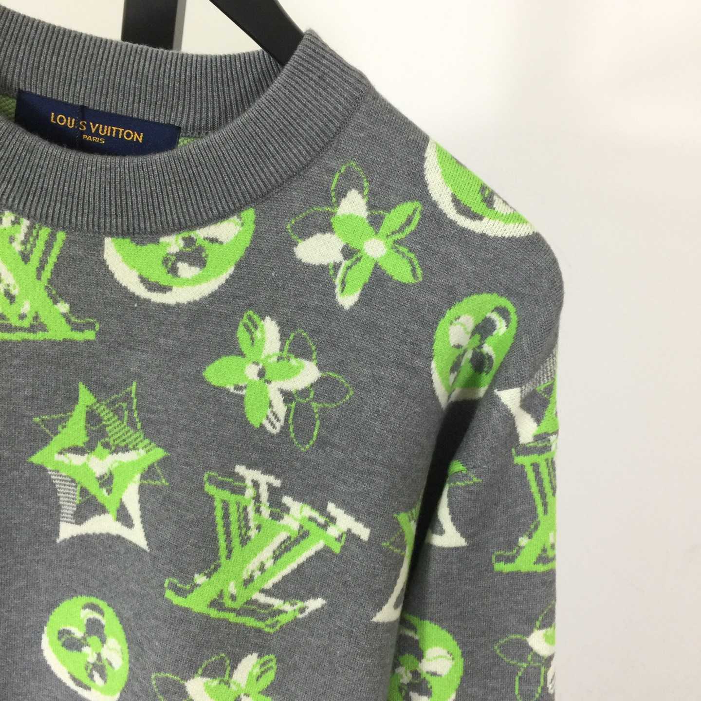 Louis Vuitton Monogram Wool Blend Pullover - DesignerGu