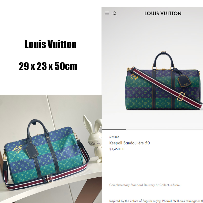 Louis Vuitton Keepall Bandoulière 50   M25900 - DesignerGu