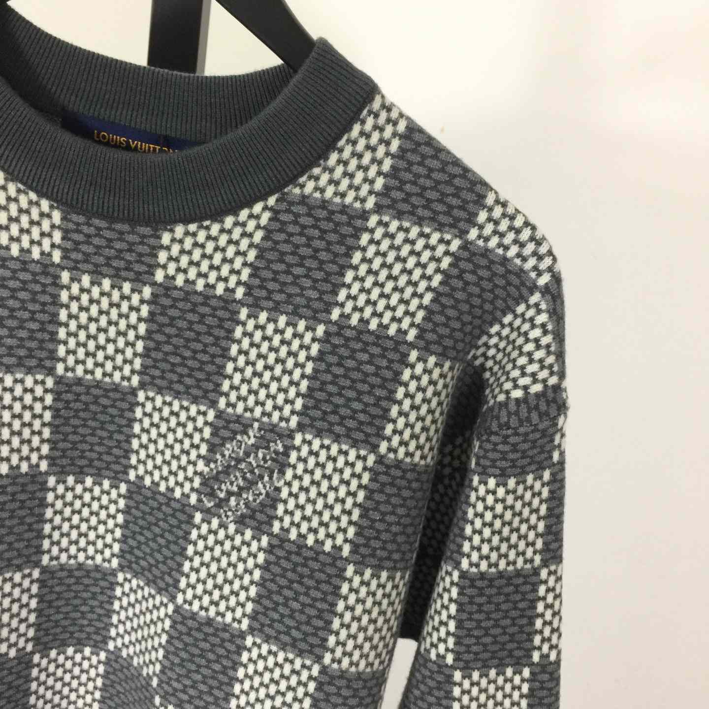 Louis Vuitton Damier Wool Blend Pullover - DesignerGu