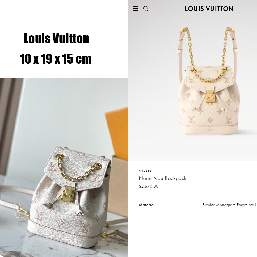Louis Vuitton Nano Noé Backpack   M13656 - DesignerGu