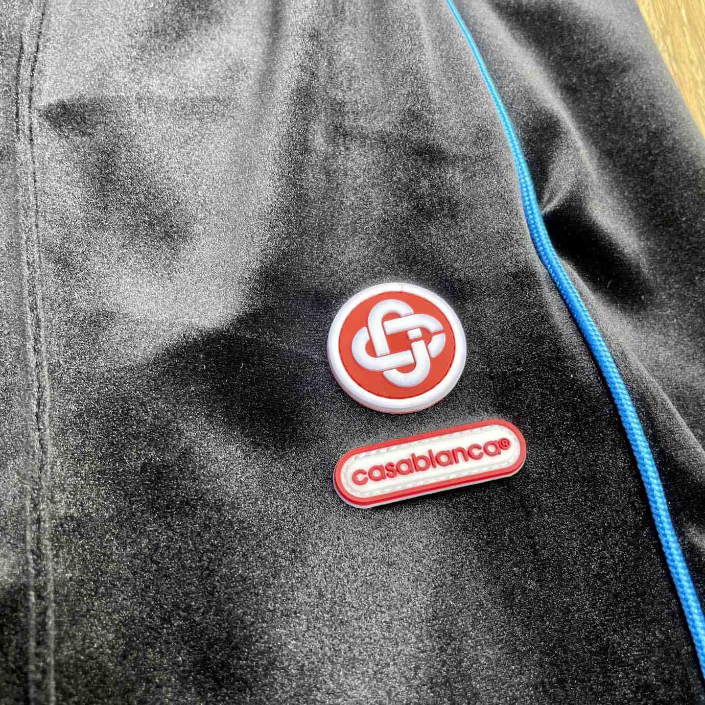 Casablanca Side-stripe Velour Track Pants   c1075 - DesignerGu