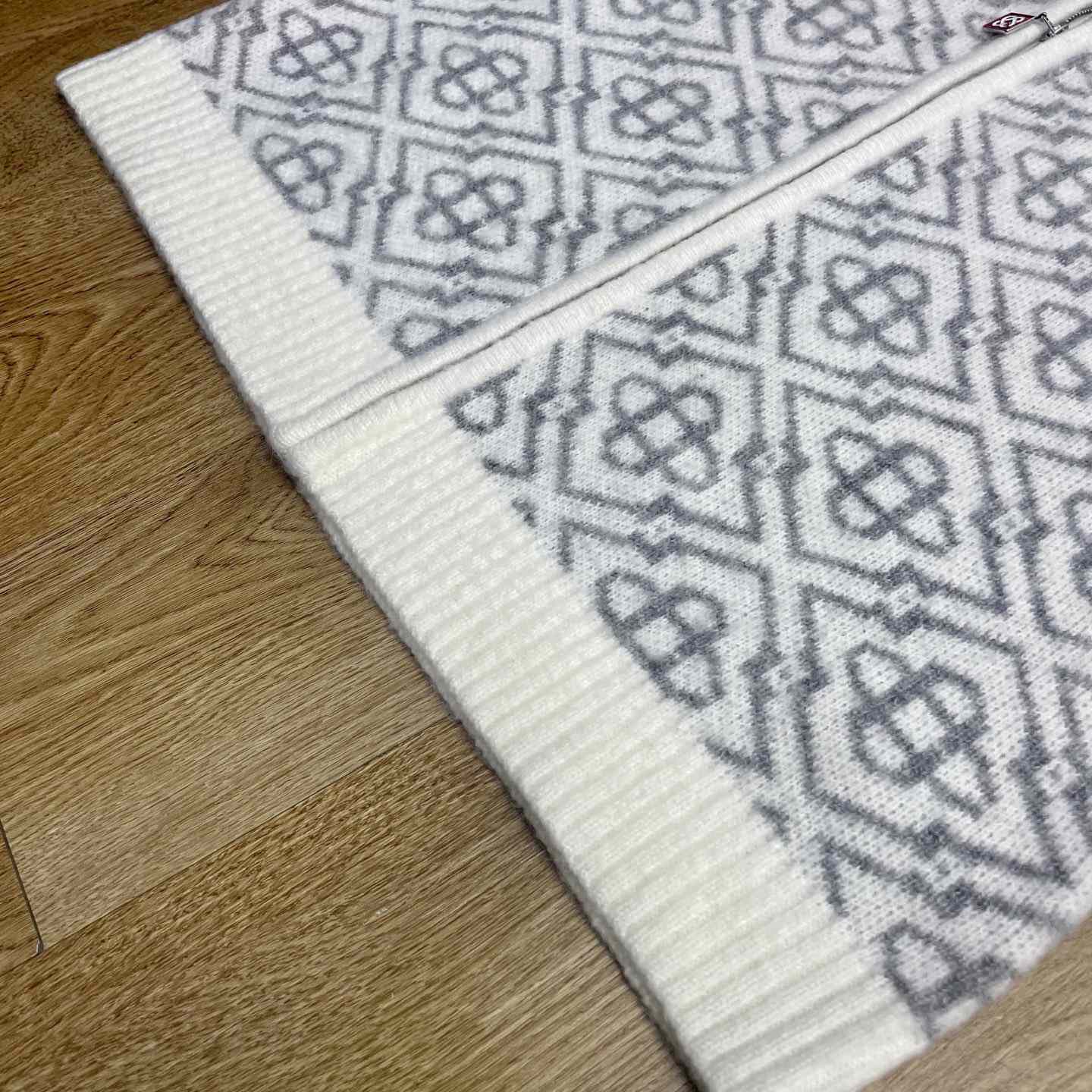 Casablanca Logo-pattern Zip-fastening Cardigan   D0115 - DesignerGu