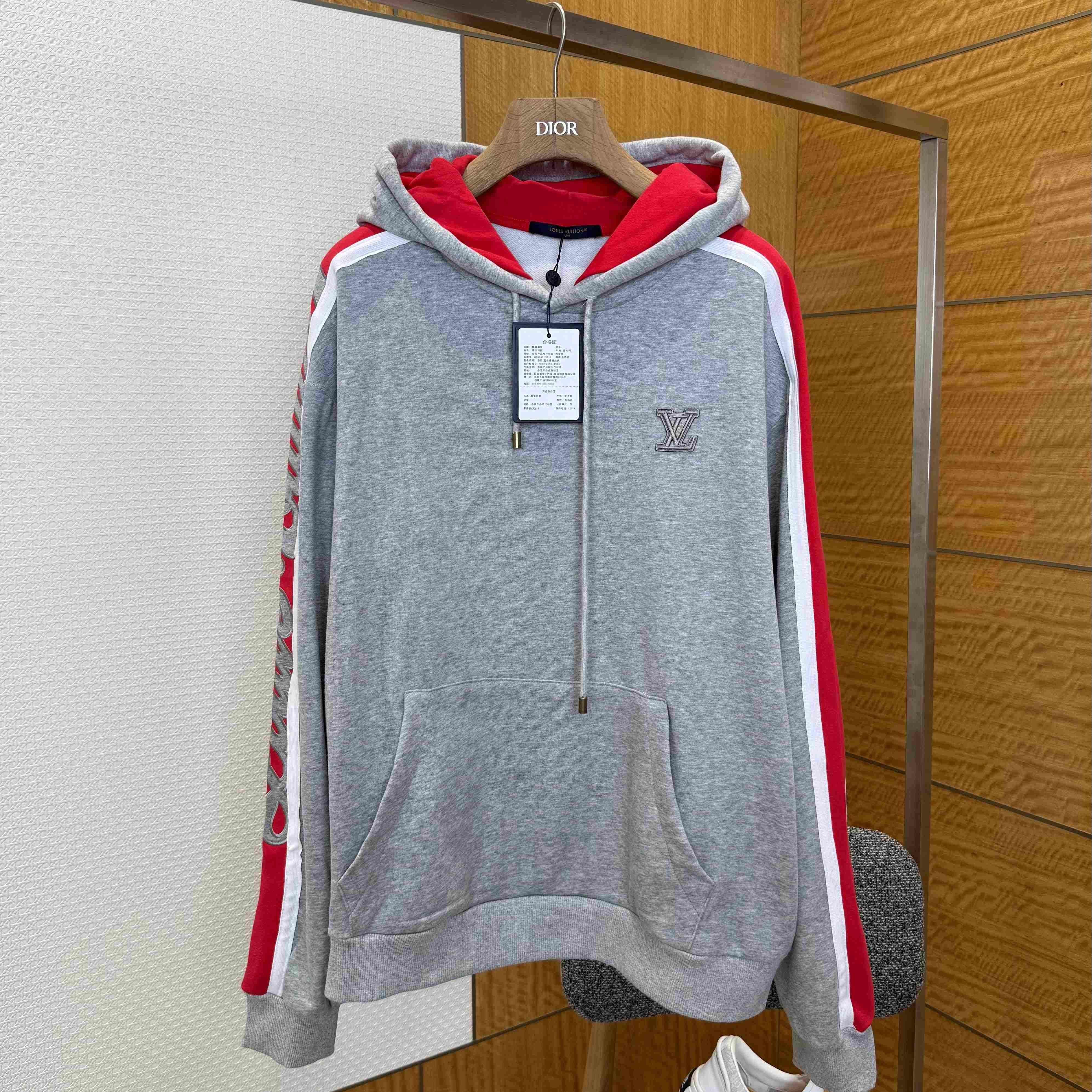 Louis Vuitton Signature Hoodie   1AJCEL - DesignerGu