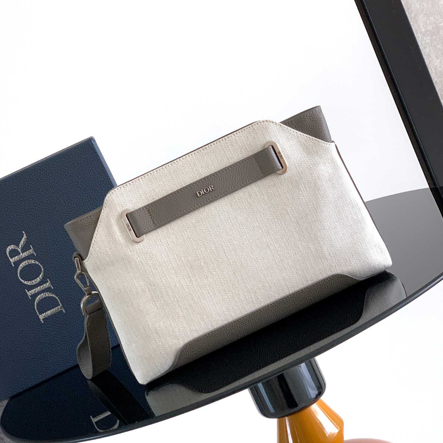 Dior Normandie A5 Triangle Pouch  - DesignerGu