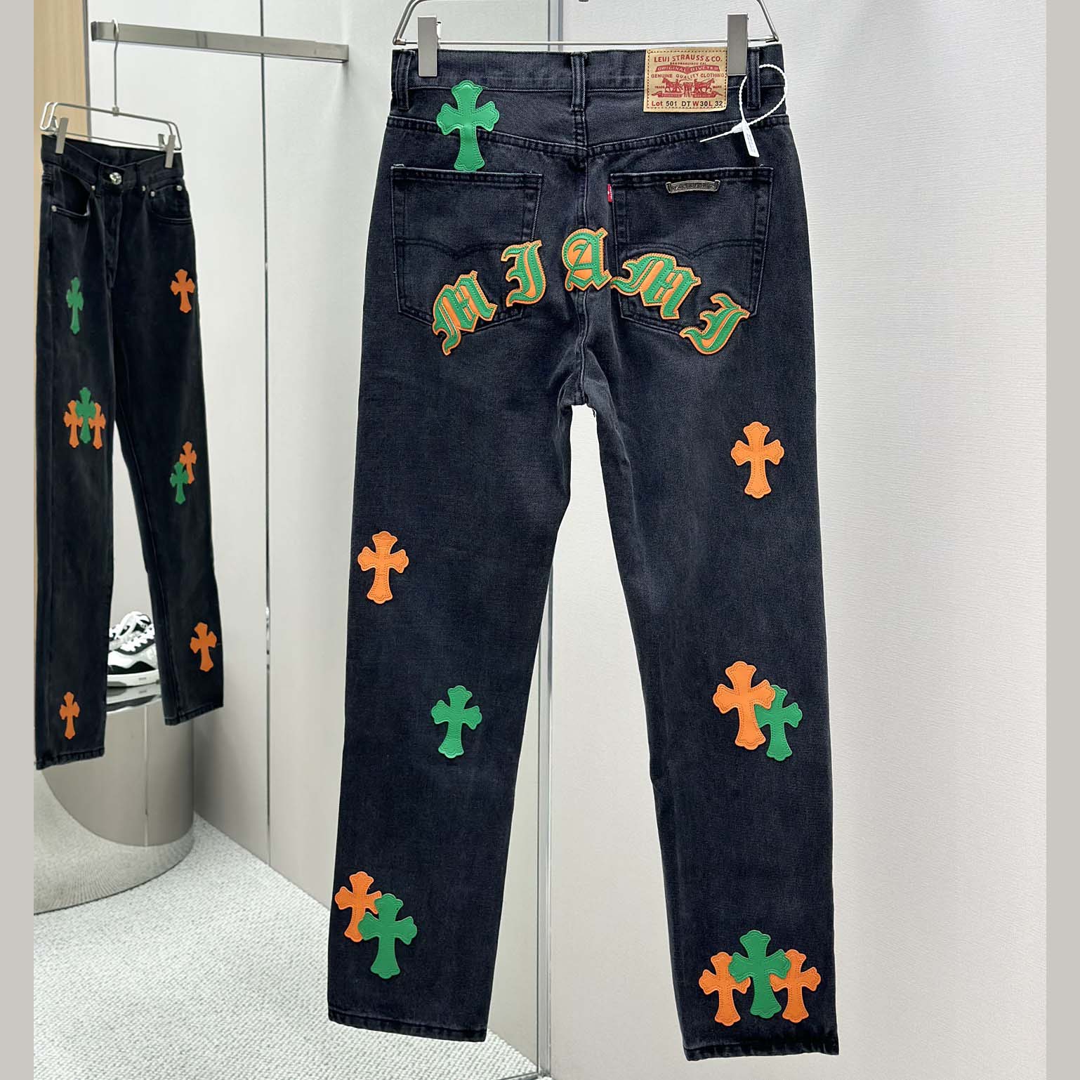 Chrome Hearts Jeans - DesignerGu