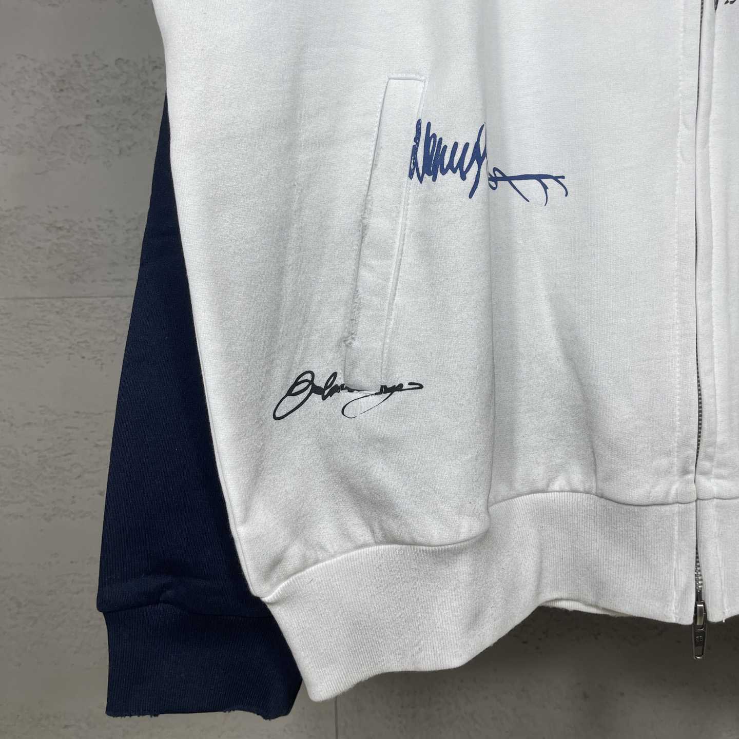 Balenciaga Banana Raglan Oversized Zip-Up Hoodie  - DesignerGu