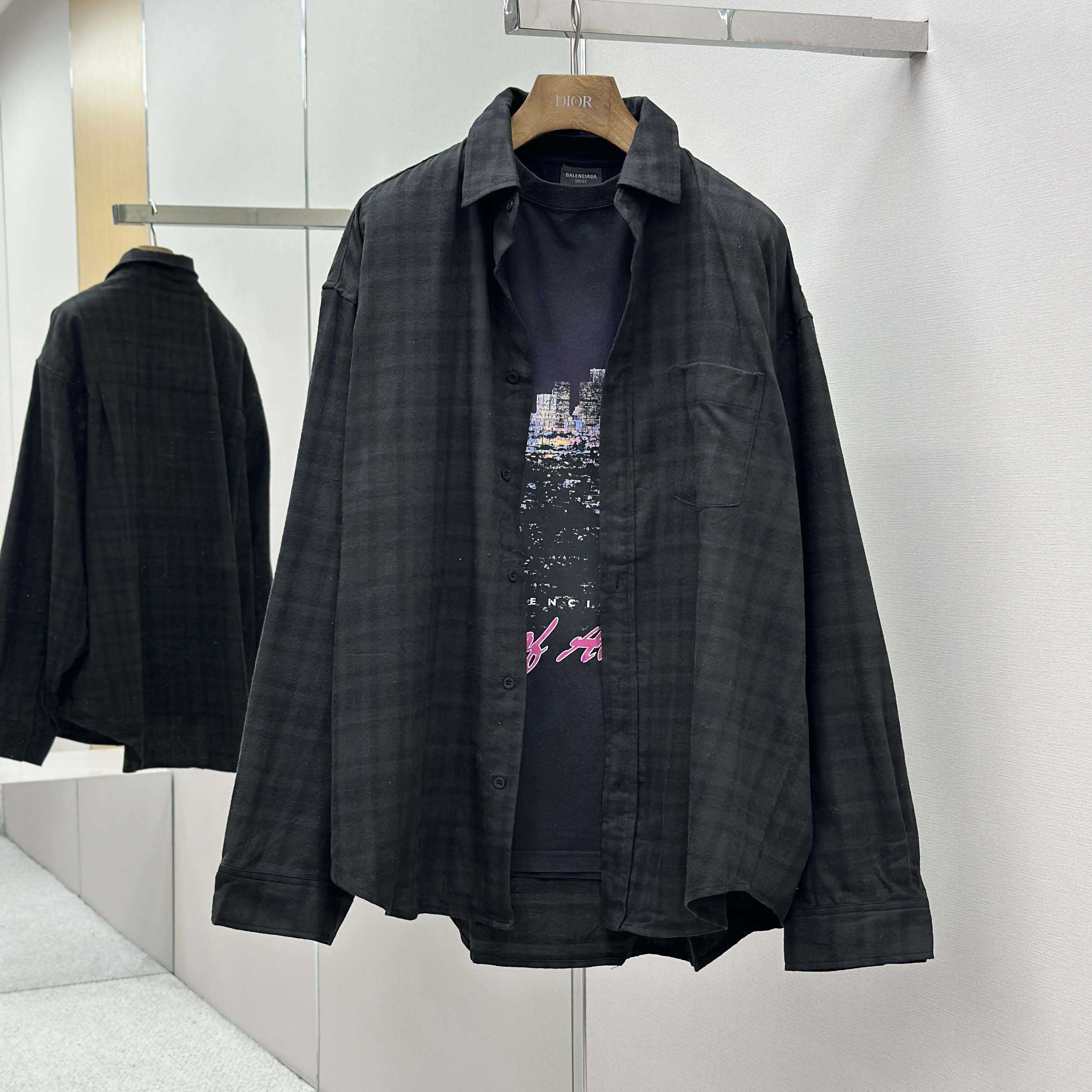 Balenciaga Layered Shirt - DesignerGu