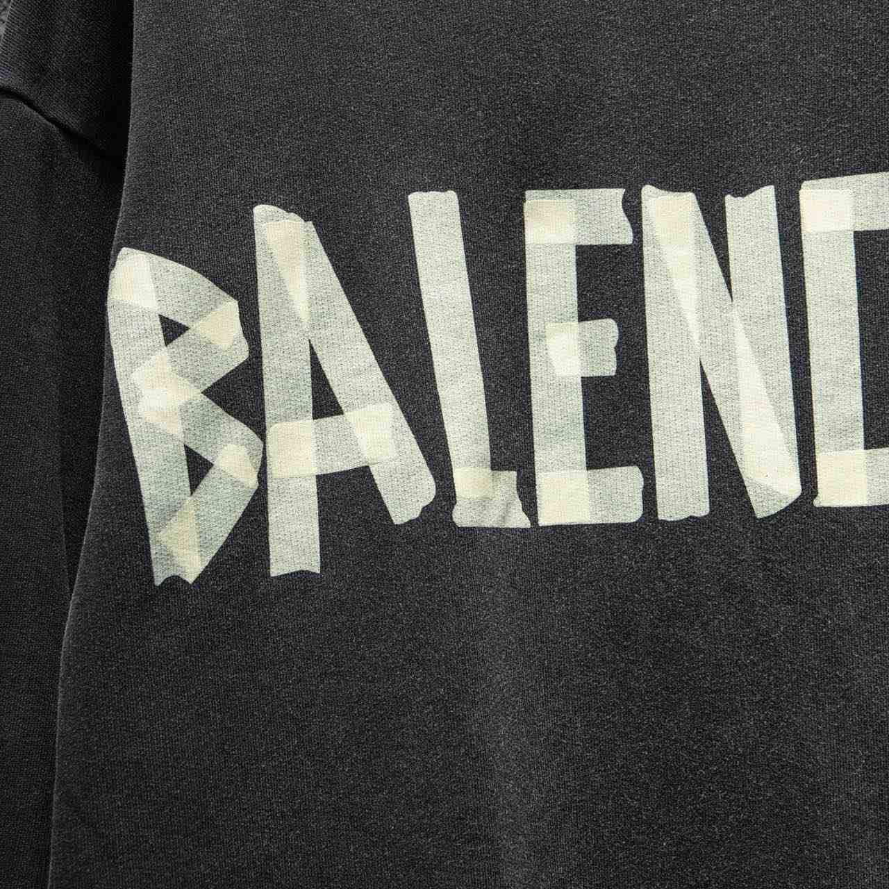 Balenciaga Tape Type Double Front Sweatshirt  - DesignerGu