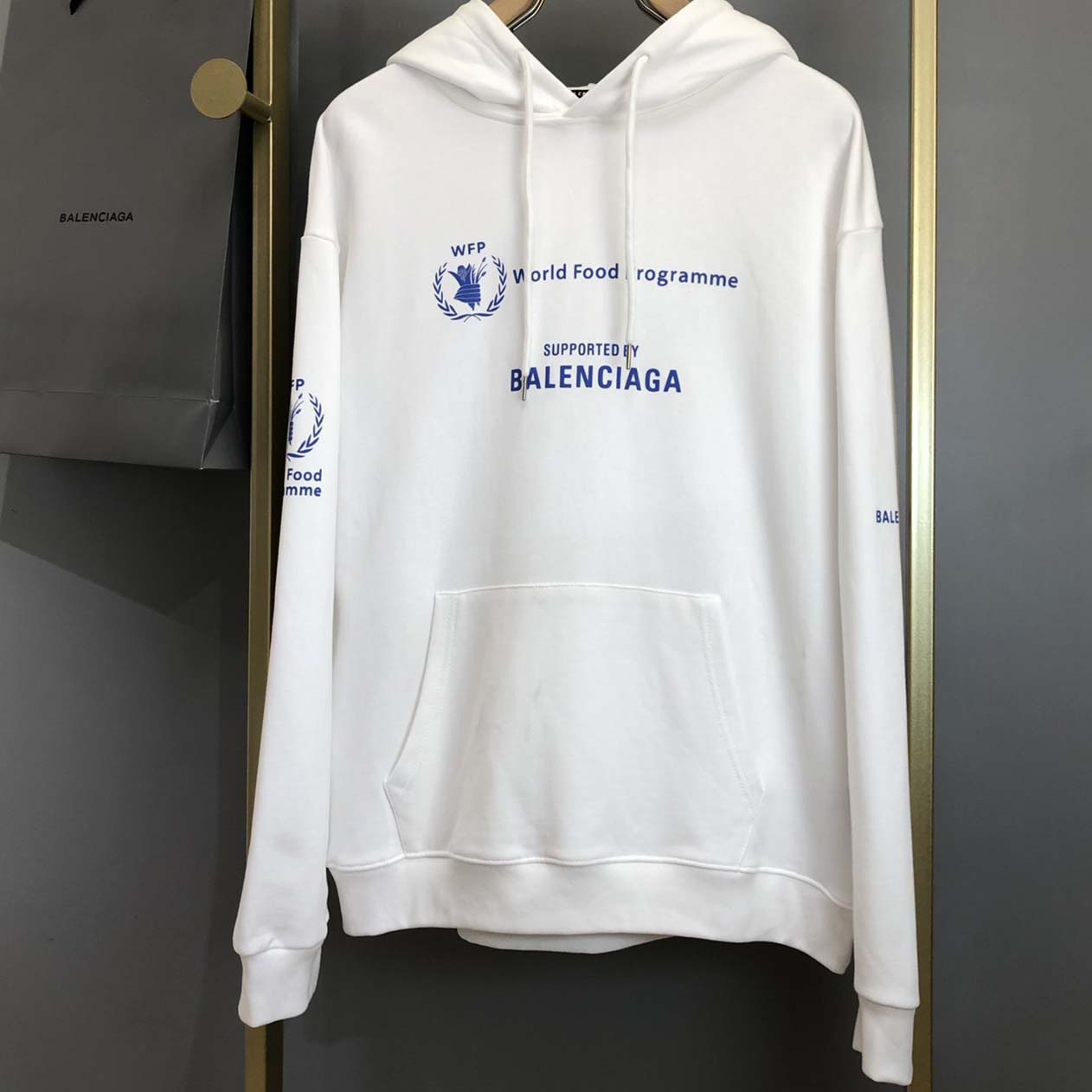 Balenciaga WFP Food Alphabet Hoodie - DesignerGu
