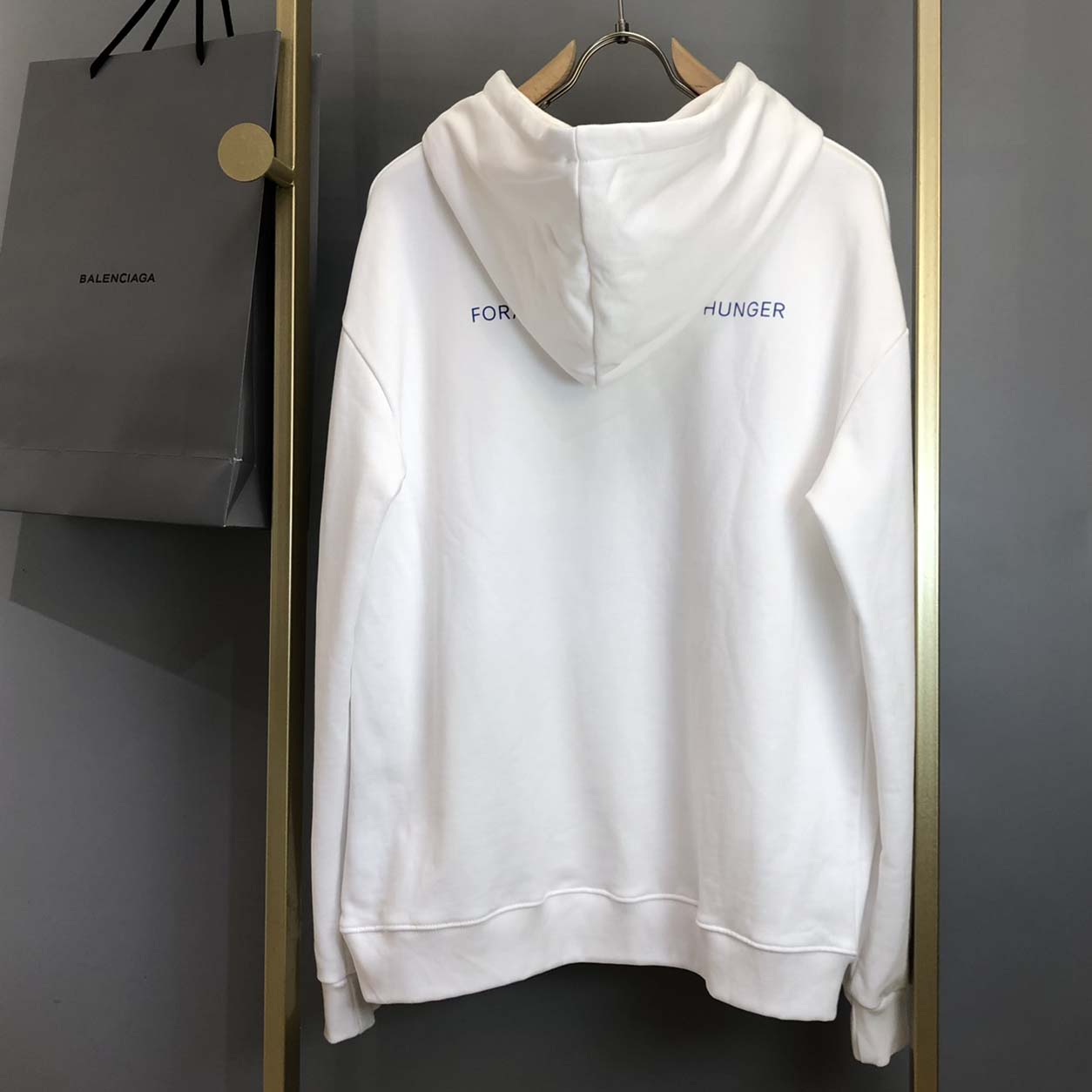 Balenciaga WFP Food Alphabet Hoodie - DesignerGu