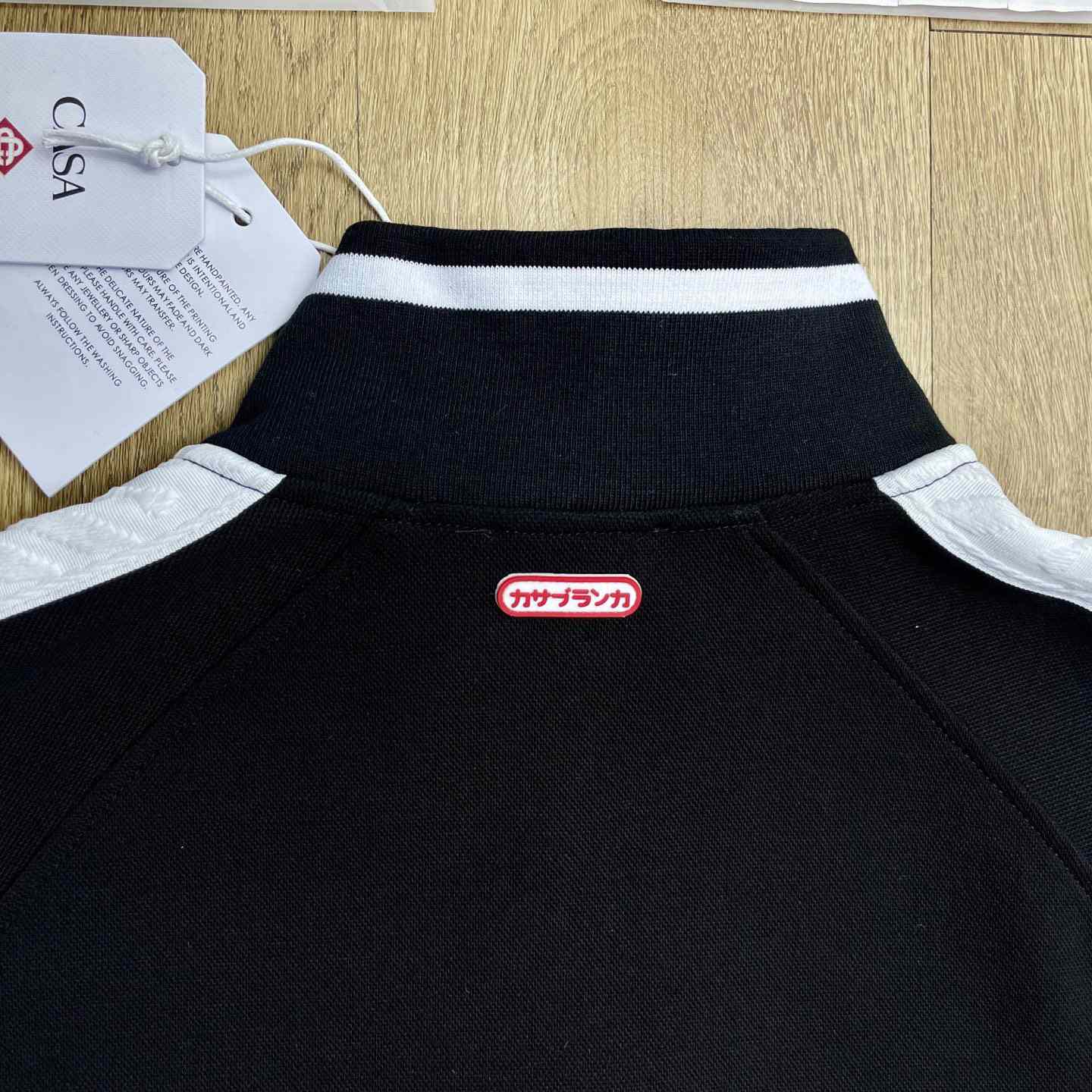 Casablanca Quarter Zip Laurel Sweatshirt   c1108 - DesignerGu