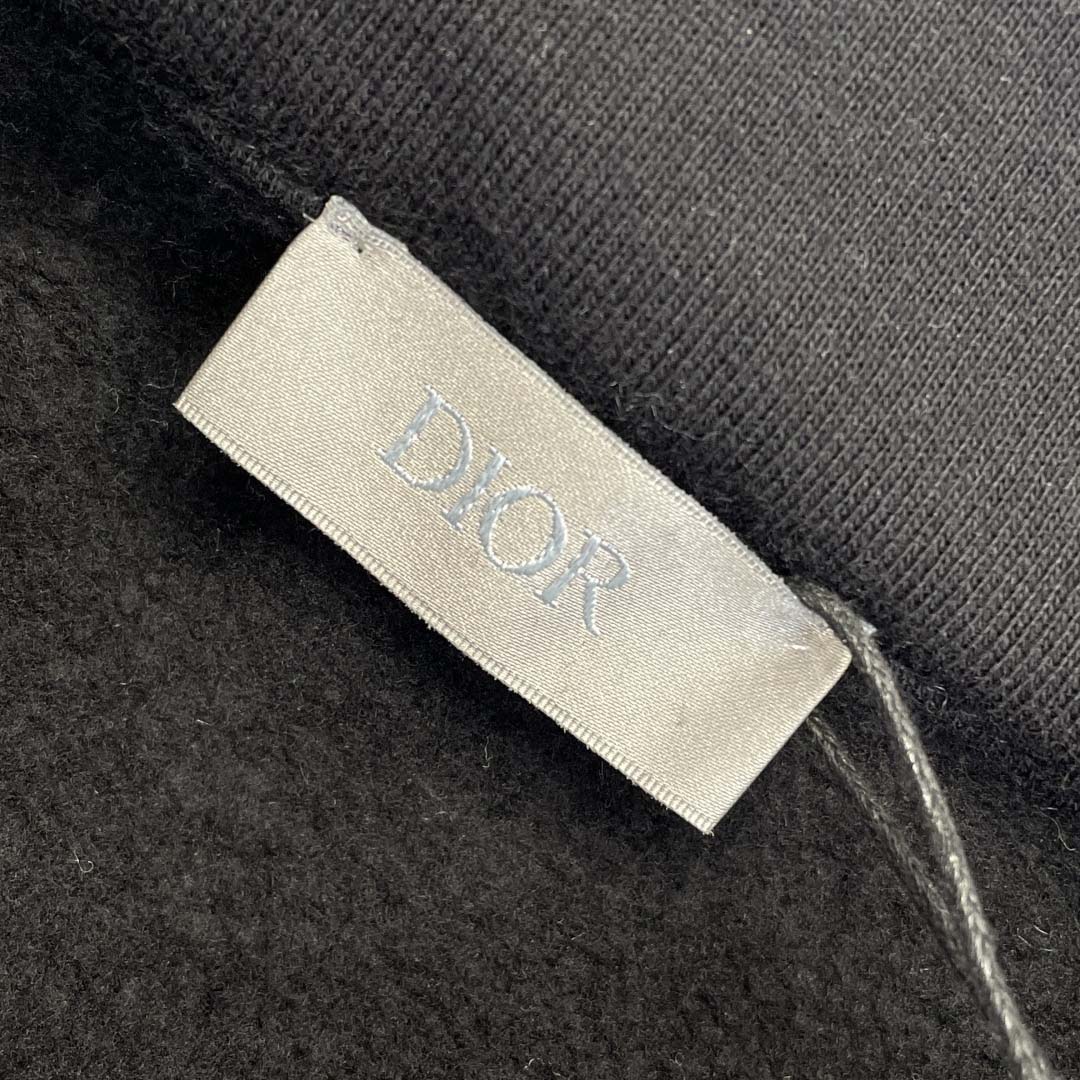 Dior Diorling Sweatshirt with Zipped Collar - DesignerGu