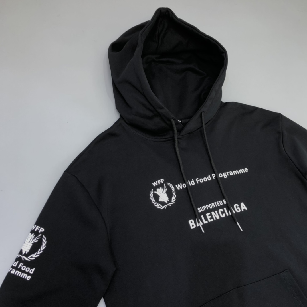 Balenciaga WFP Food Alphabet Hoodie - DesignerGu