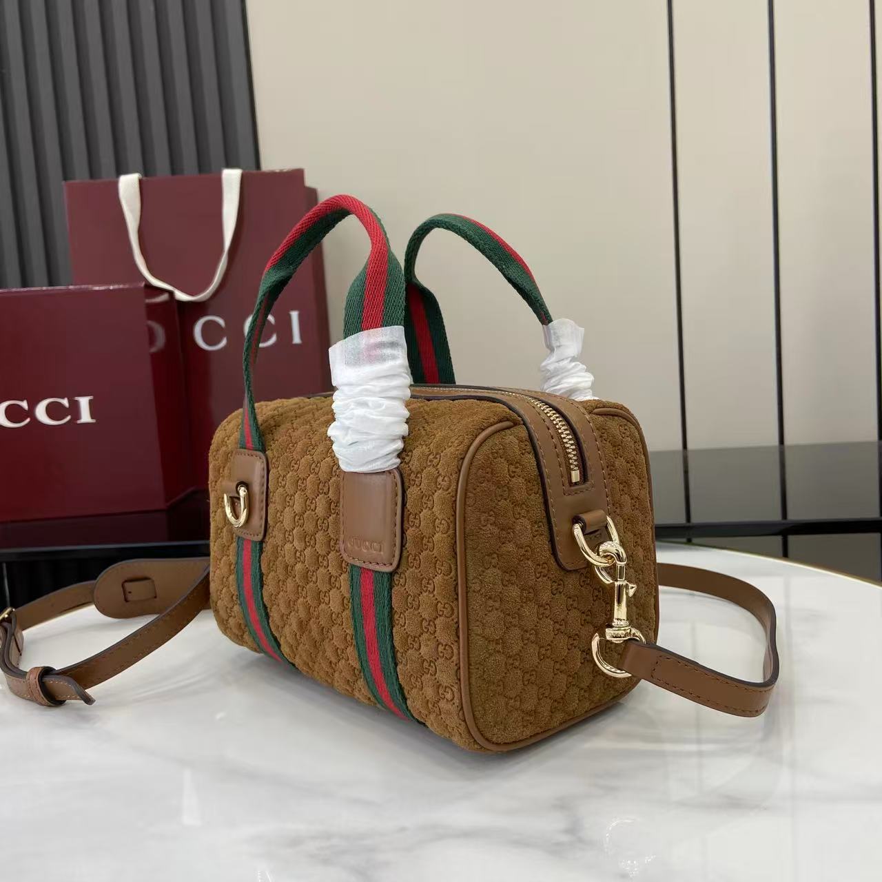 Gucci Mini GG Handbag - DesignerGu