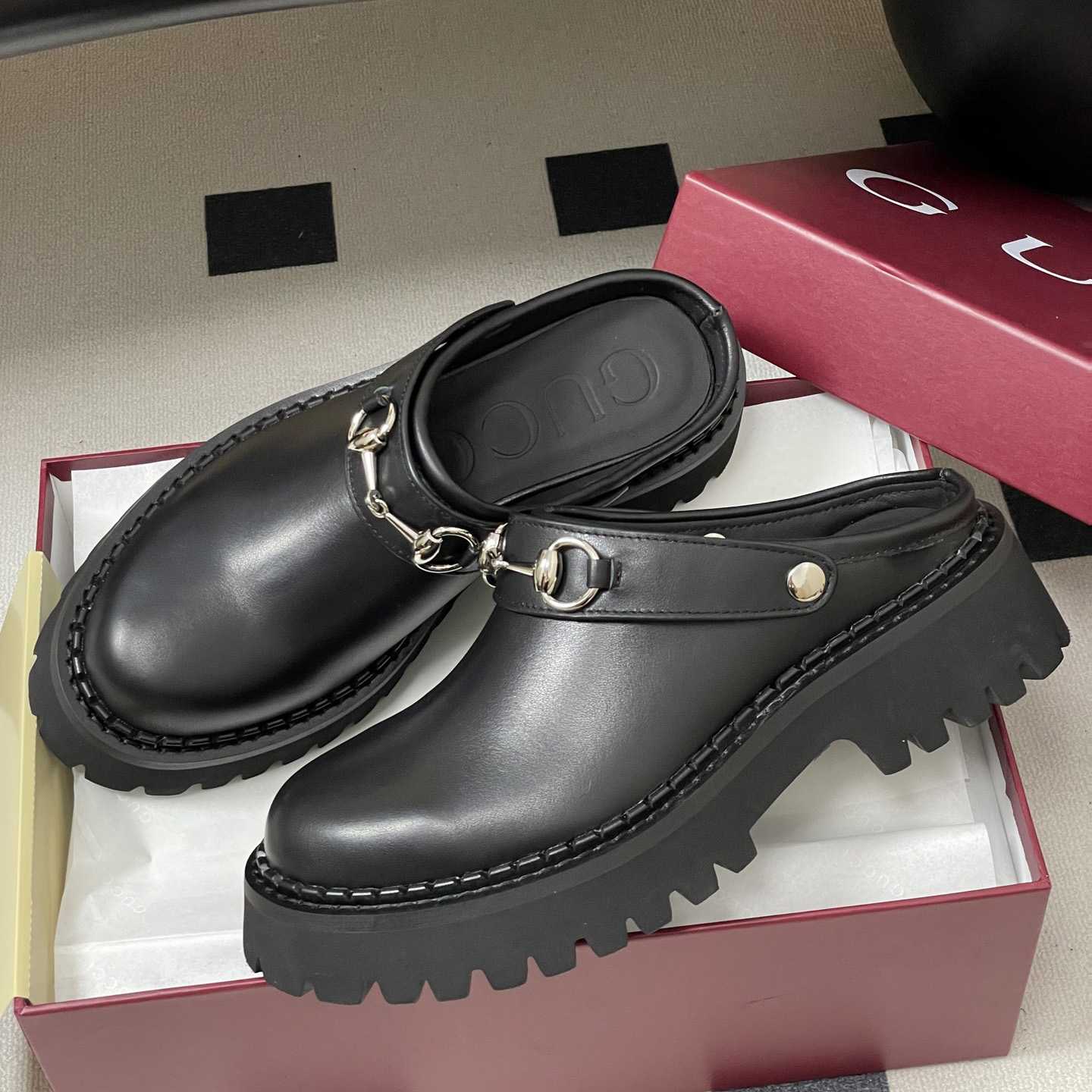 Gucci Women's Mule With Horsebit - DesignerGu