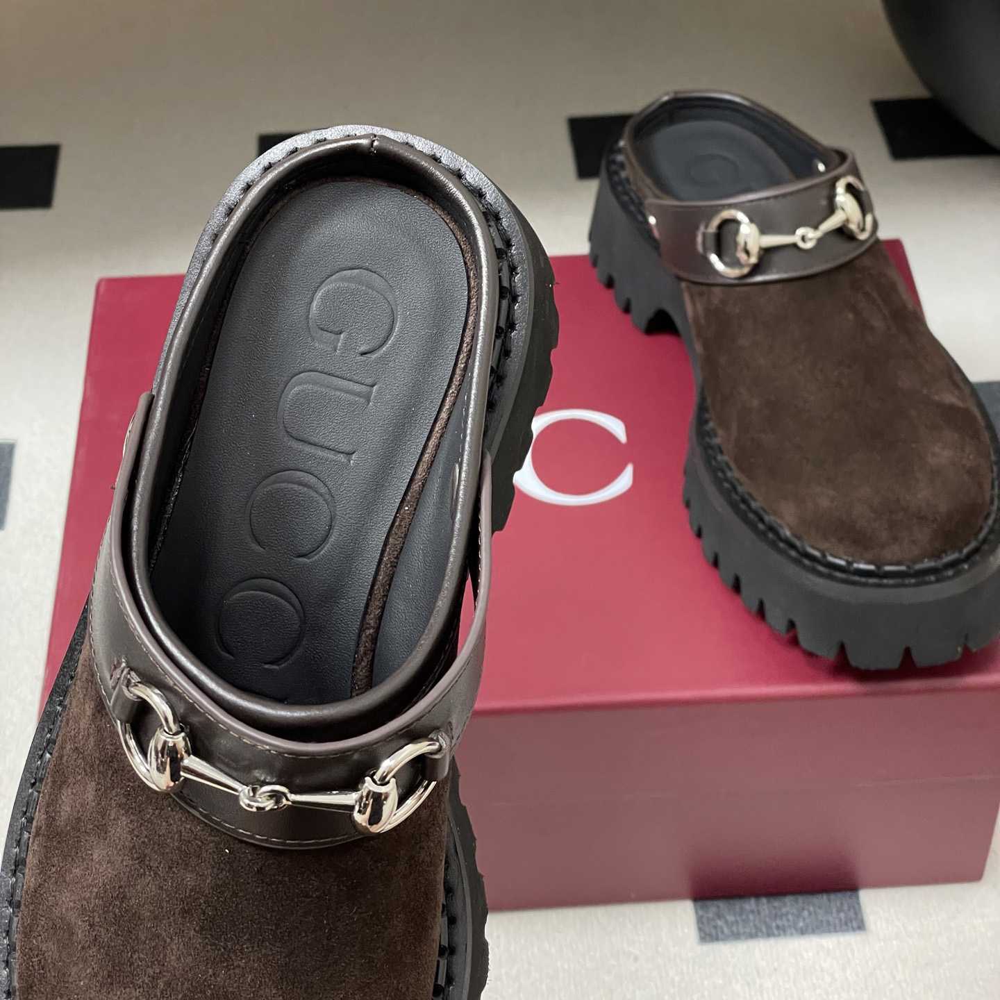 Gucci Women's Mule With Horsebit - DesignerGu