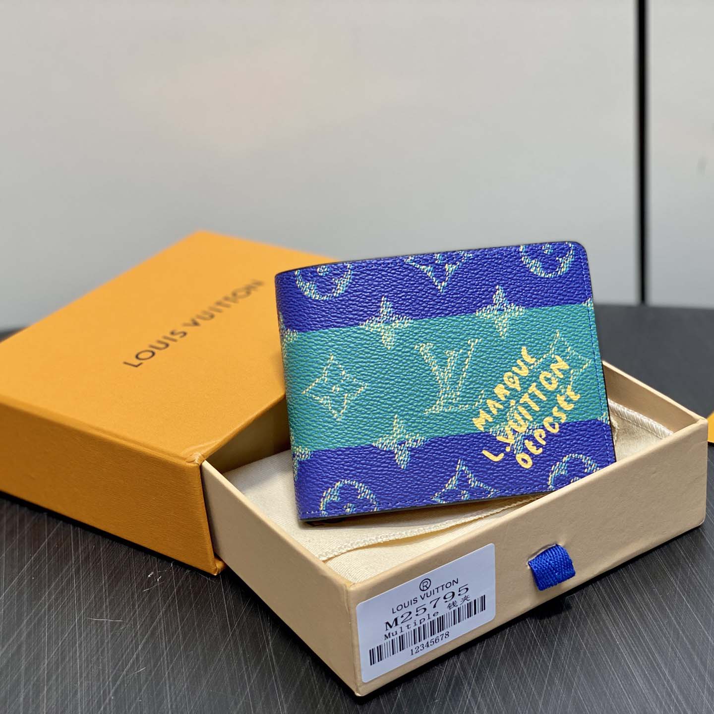 Louis Vuitton Slender Wallet   M25795 - DesignerGu