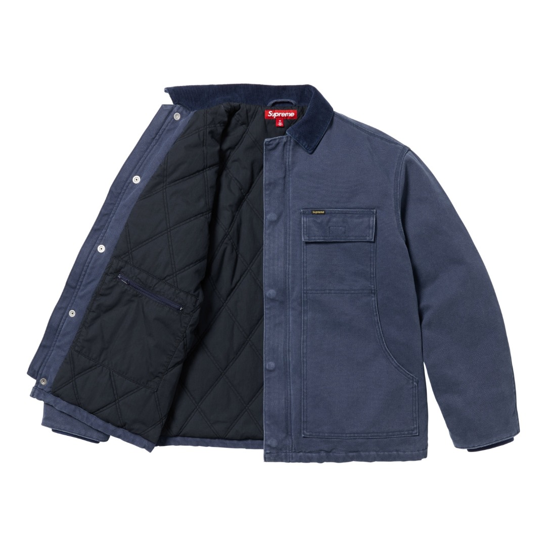 Supreme Old English Canvas Work Jacket - DesignerGu