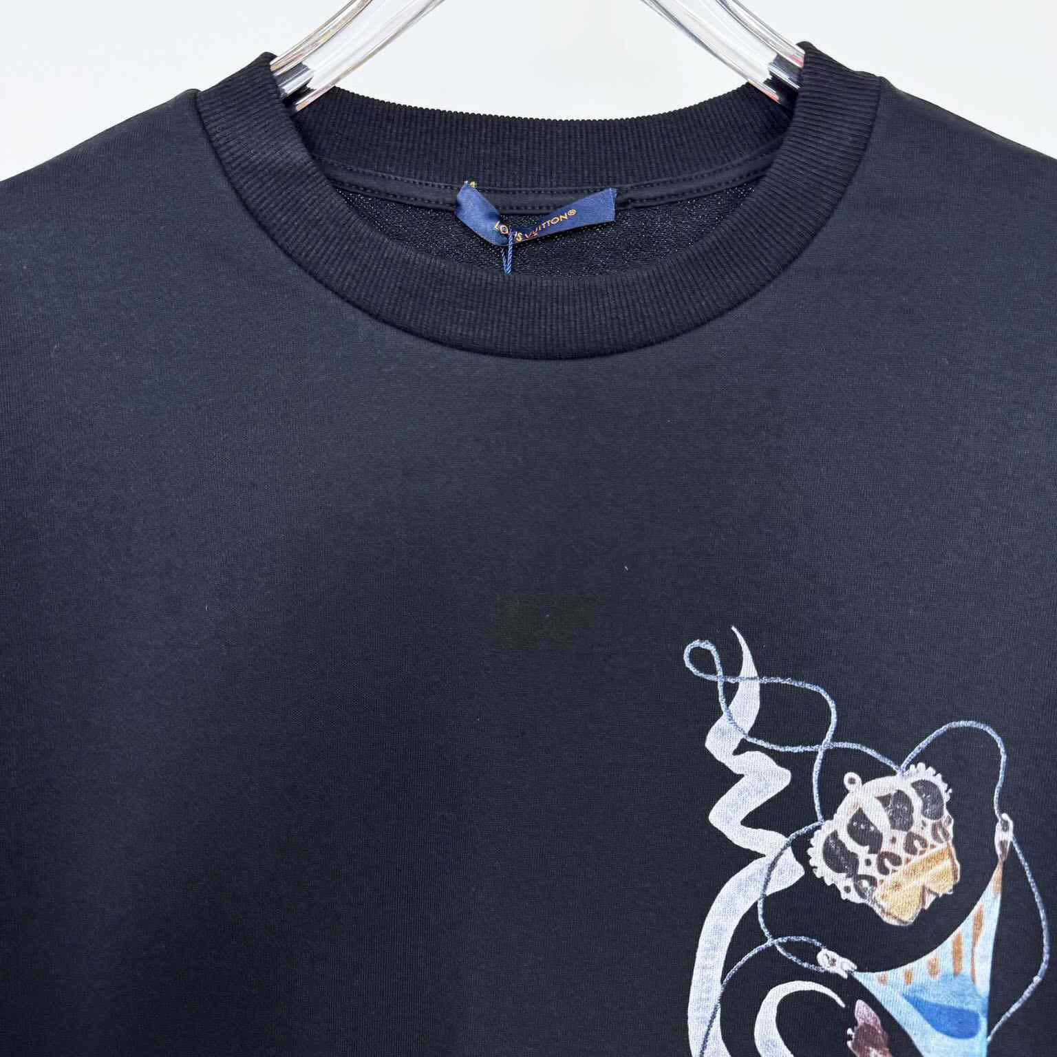 Louis Vuitton Cotton Crewneck   - DesignerGu