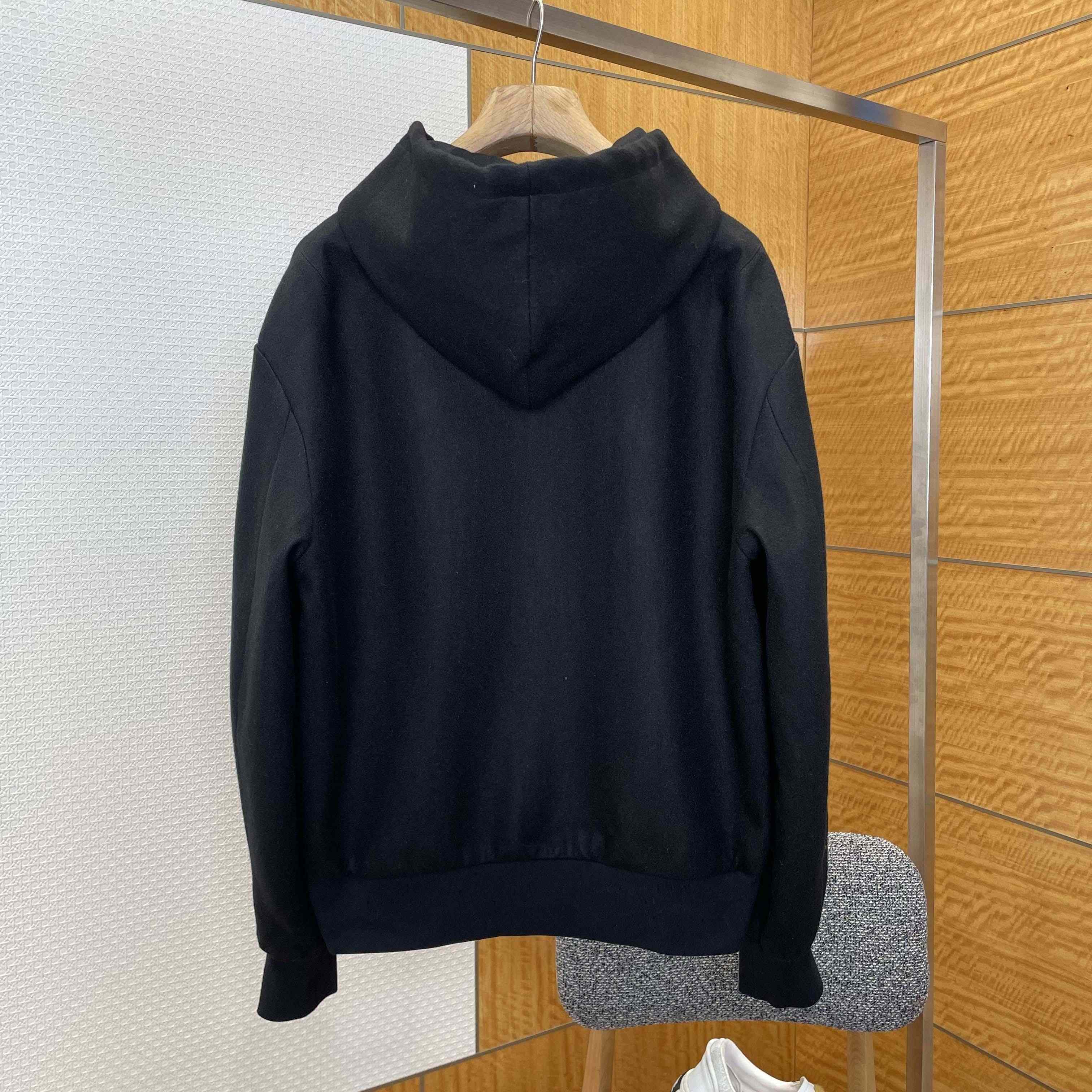 Louis Vuitton Tailored Technical Wool Hooded Blouson   1AIWFA - DesignerGu