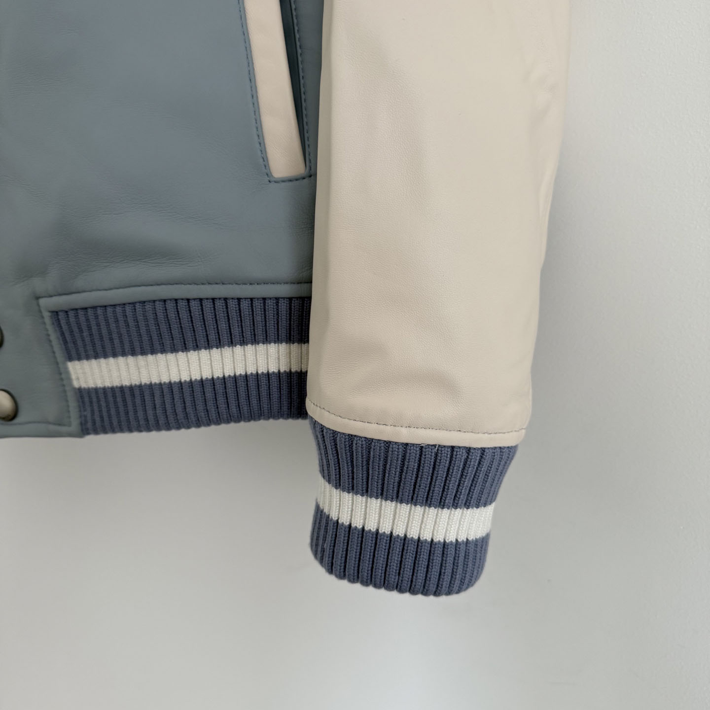 Givenchy Leather Bomber Jacket - DesignerGu