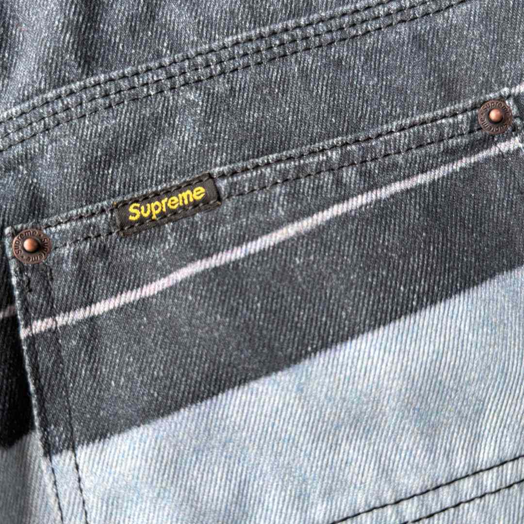 Supreme x Damien Hirst Painter Jean 'Black' - DesignerGu