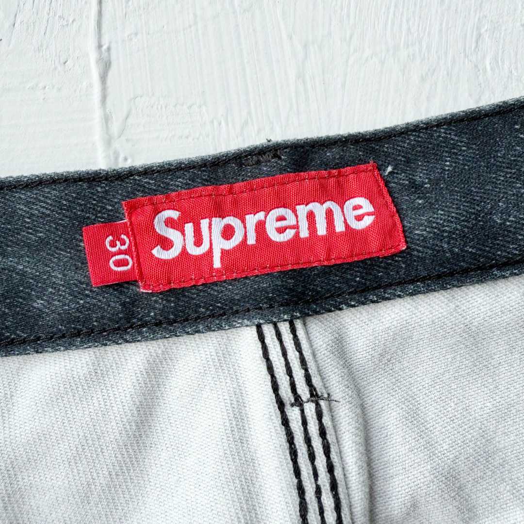 Supreme x Damien Hirst Painter Jean 'Black' - DesignerGu