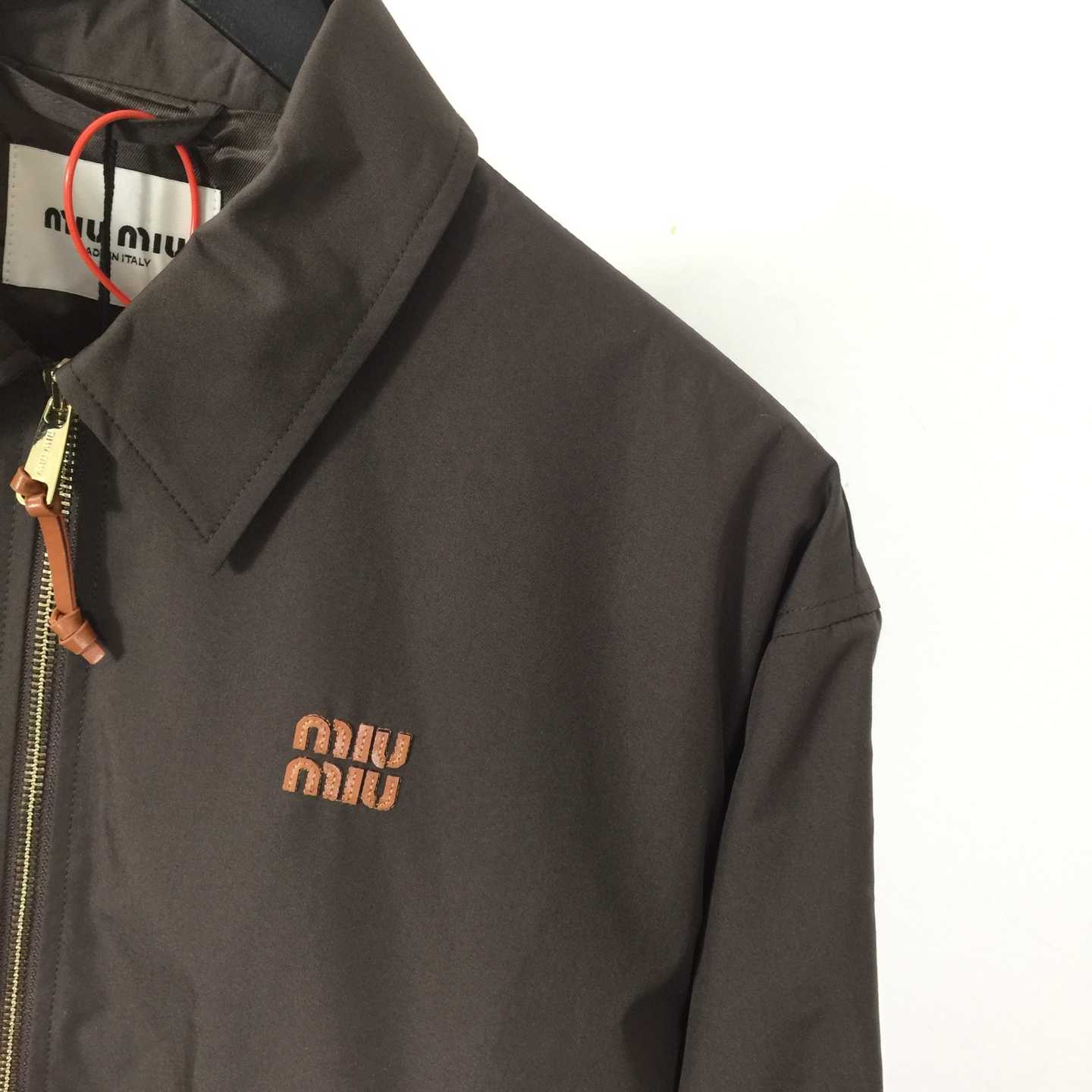 Miu Miu Panama Cotton Blouson Jacket - DesignerGu