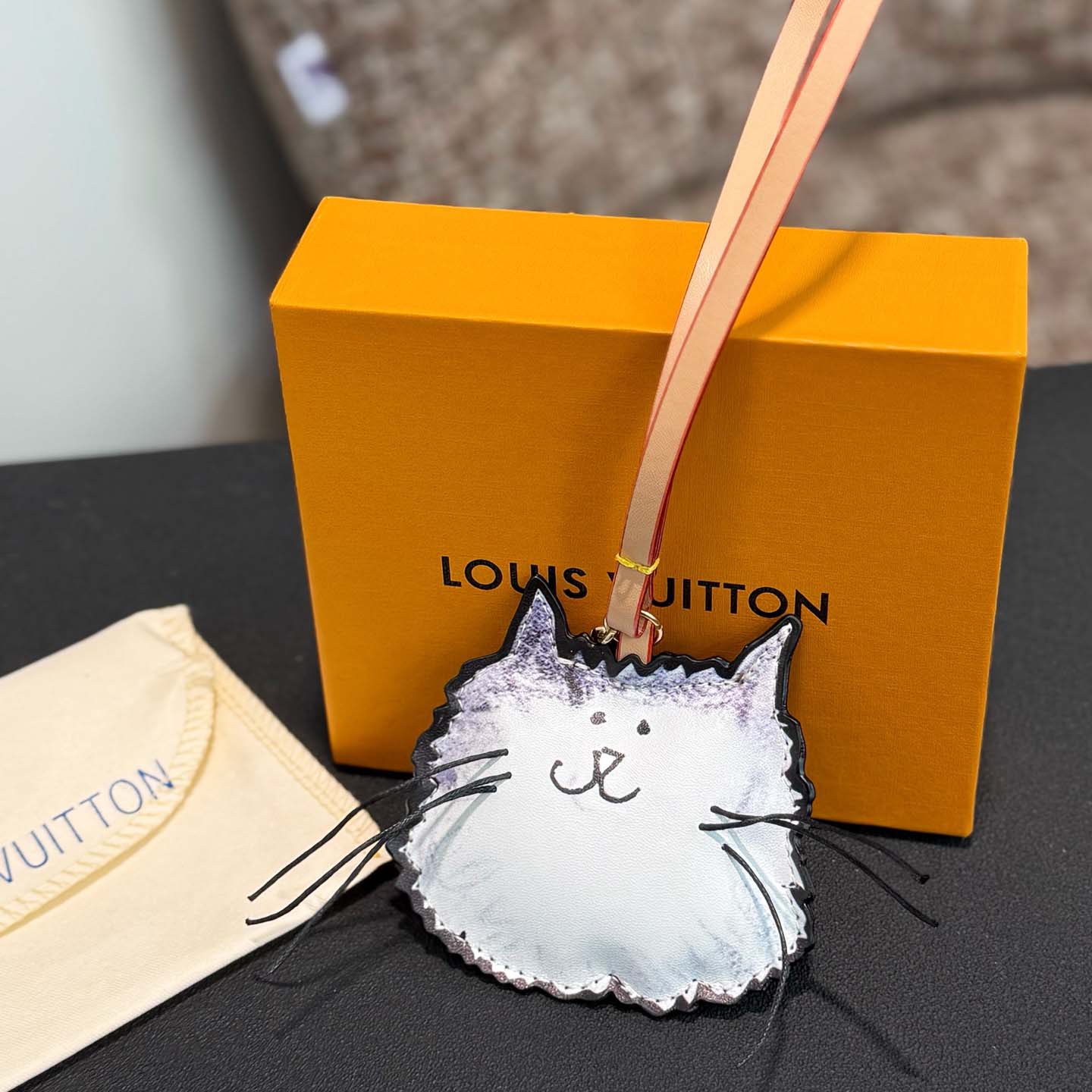 Louis Vuitton LV Cat Bag Charm   M02944   - DesignerGu