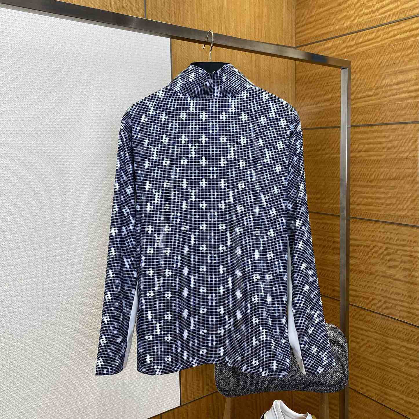 Louis Vuitton Monogram Technical Long-Sleeved T-Shirt   1AJCDC - DesignerGu