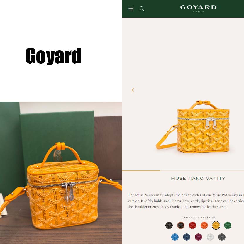 Goyard Muse Nano Vanity - DesignerGu