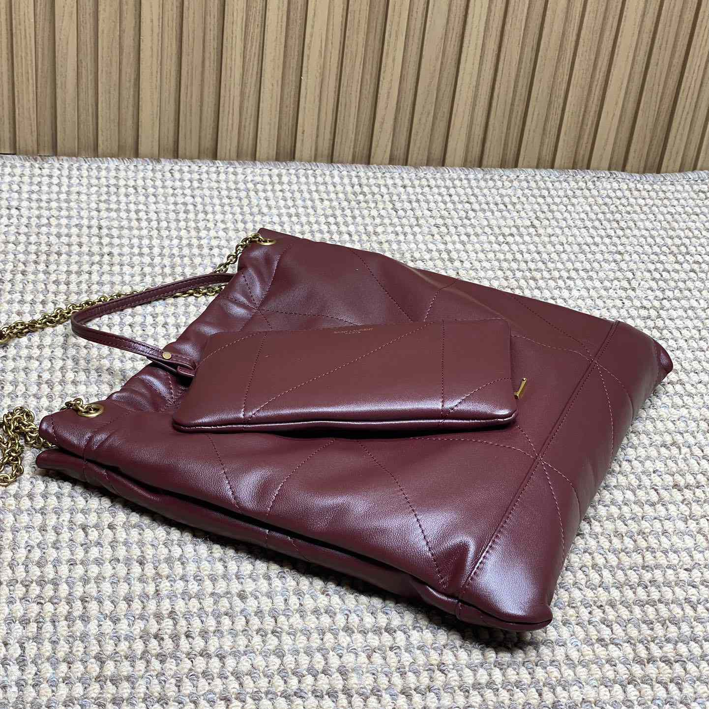 Saint Laurent Jamie Pochon In Lambskin - DesignerGu