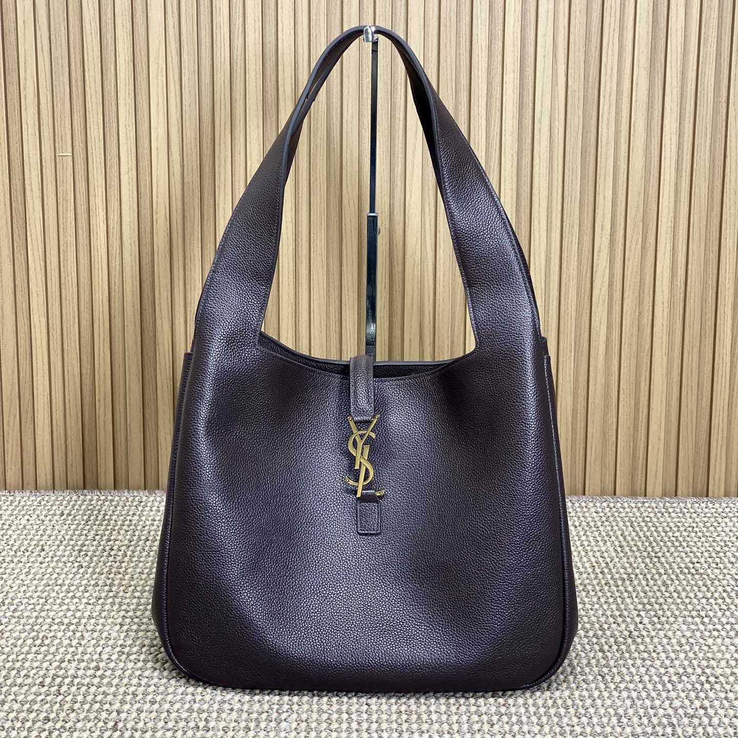 Saint Laurent LE 5 À 7 Bea In Grained Leather - DesignerGu