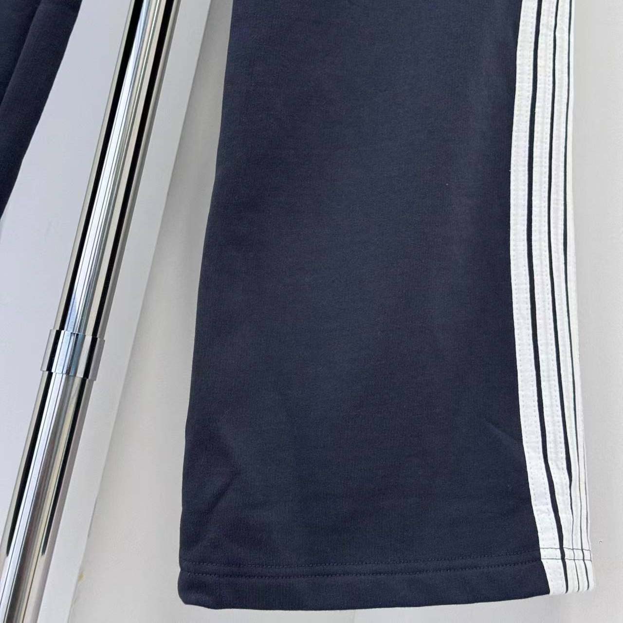 Balenciaga Embroidered-striped Track Pants - DesignerGu