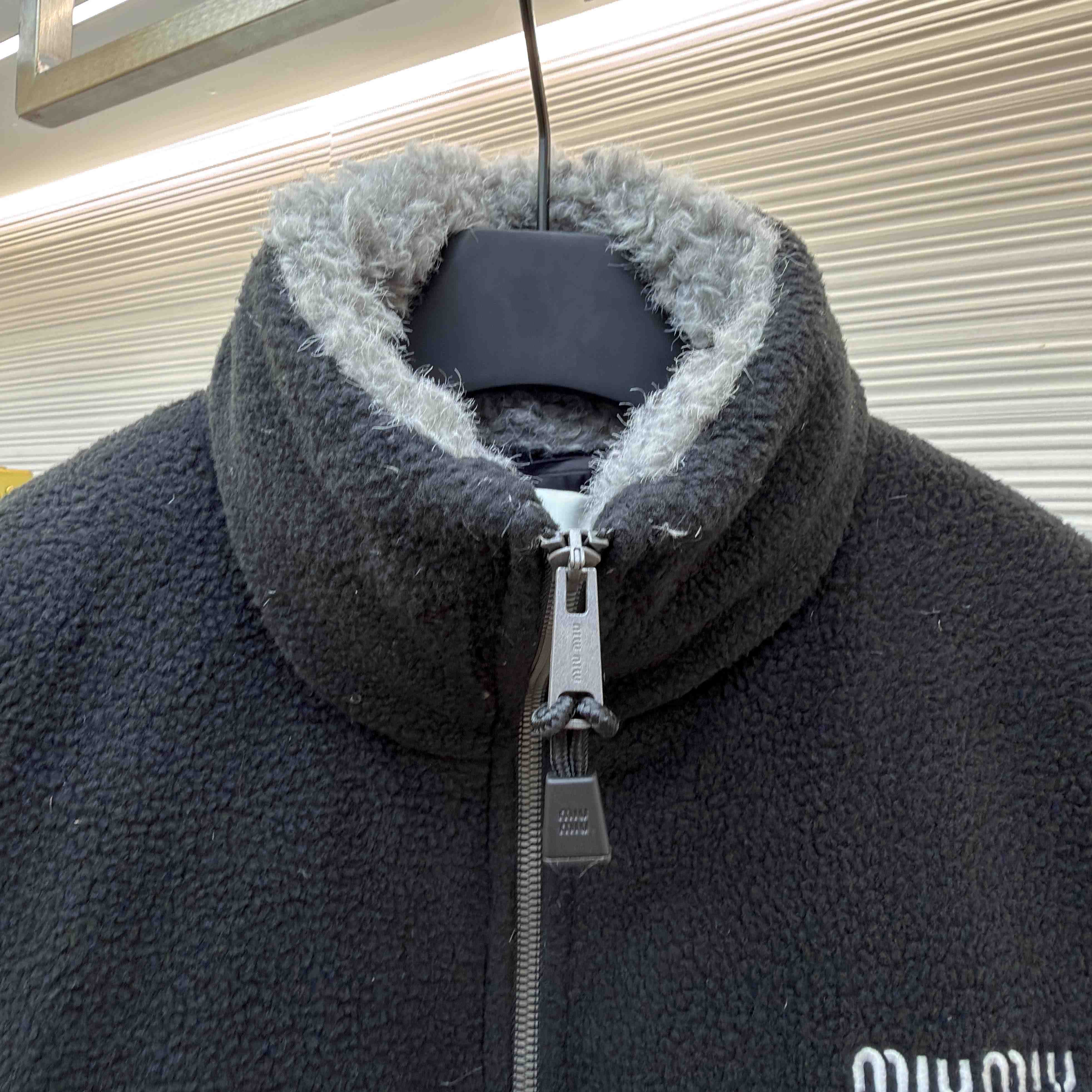 Miu Miu Fleece Down Jacket - DesignerGu