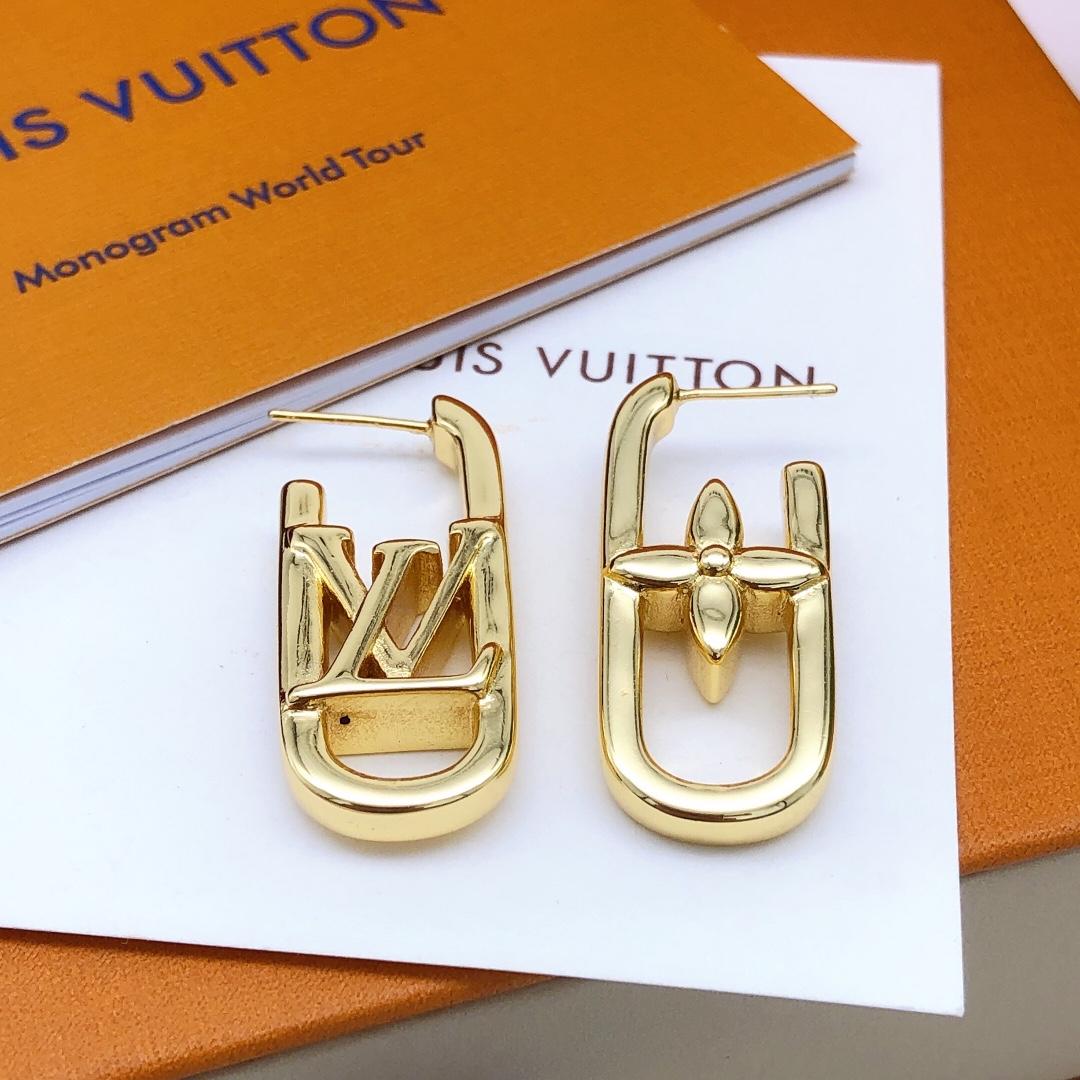 Louis Vuitton My LV Chain Earrings S00 - DesignerGu