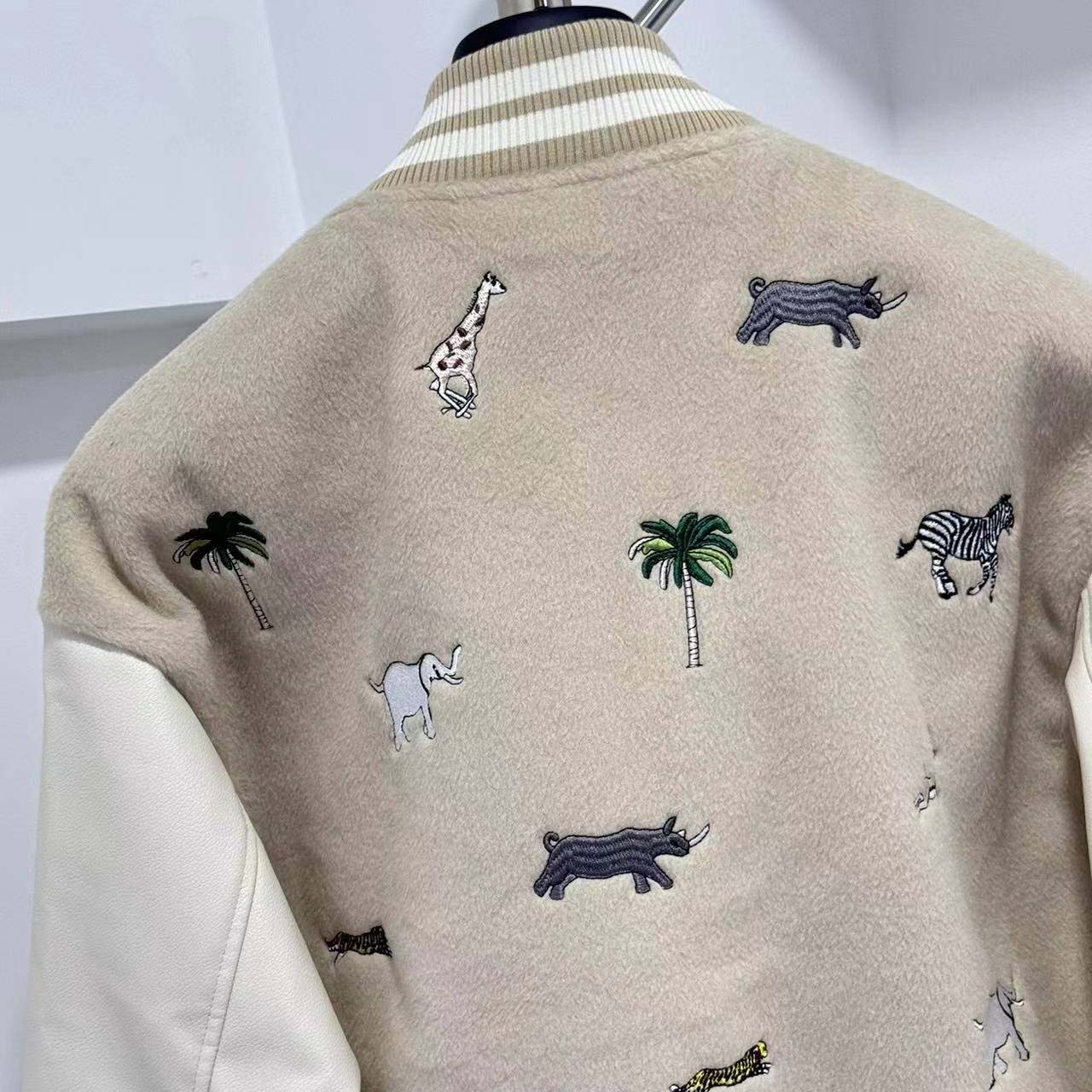 Louis Vuitton LV x The Darjeeling Limited Embroidered Varsity Blouson - DesignerGu