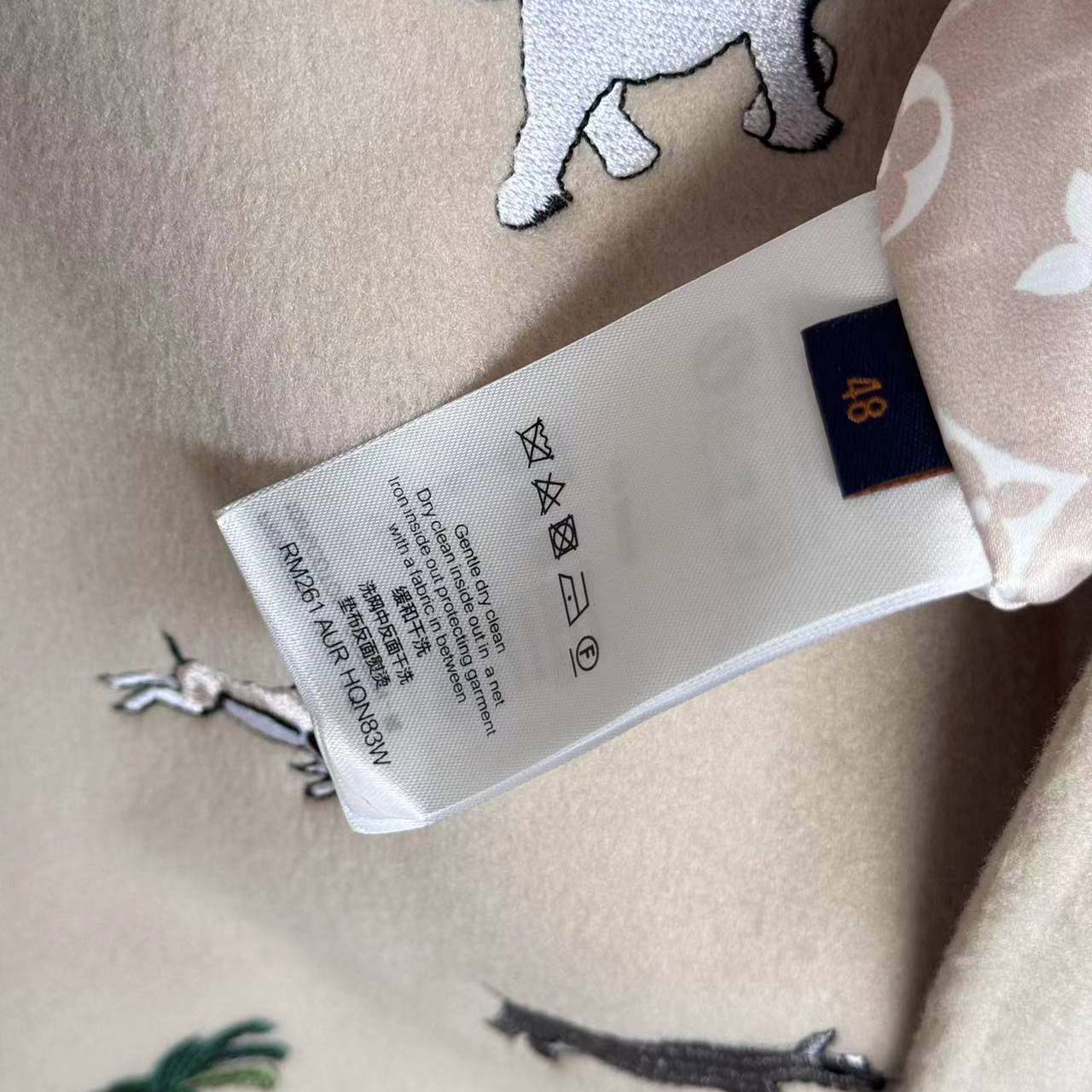 Louis Vuitton LV x The Darjeeling Limited Embroidered Varsity Blouson - DesignerGu